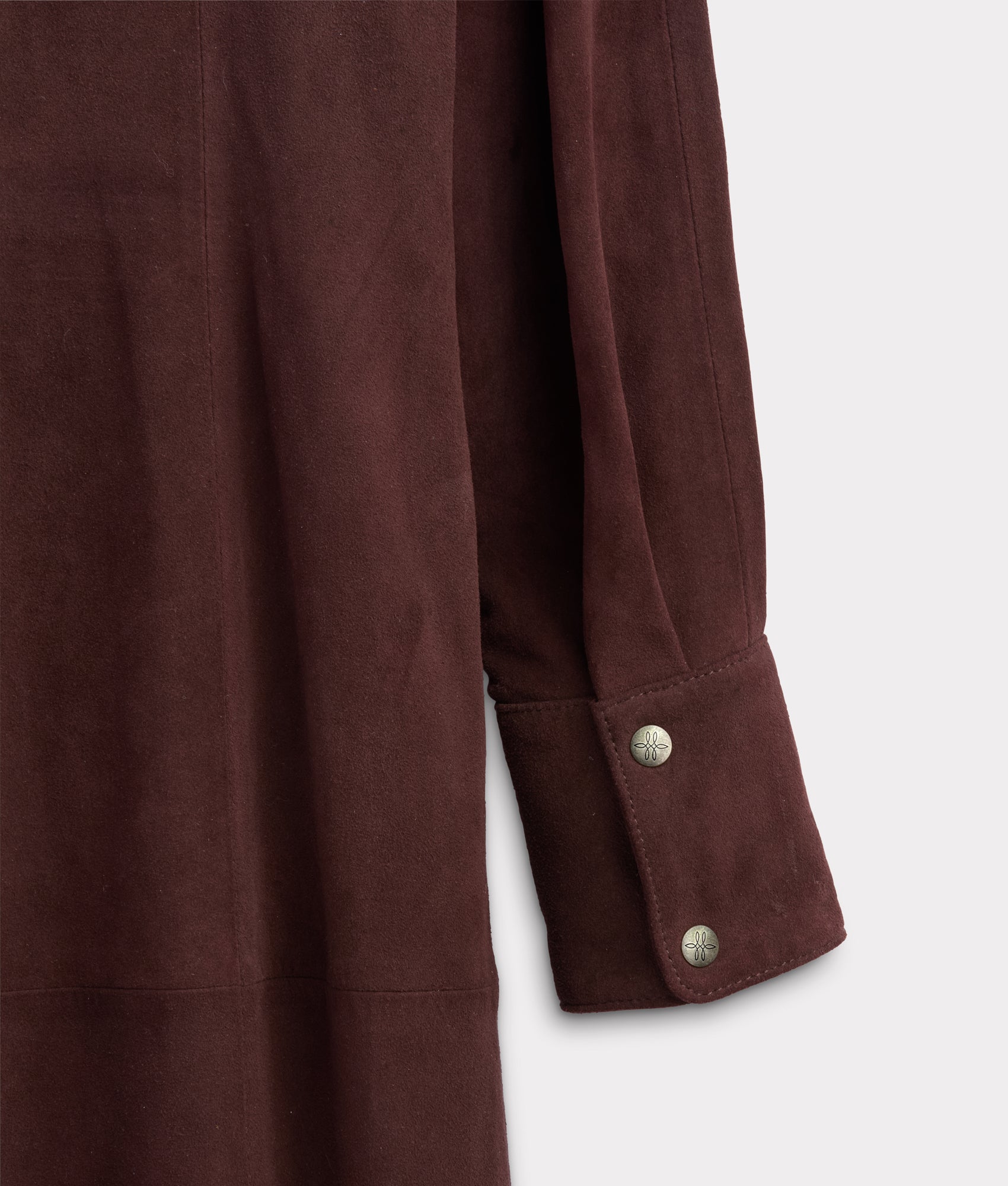 Delilah Suede Duster :: Chocolate - Image 7