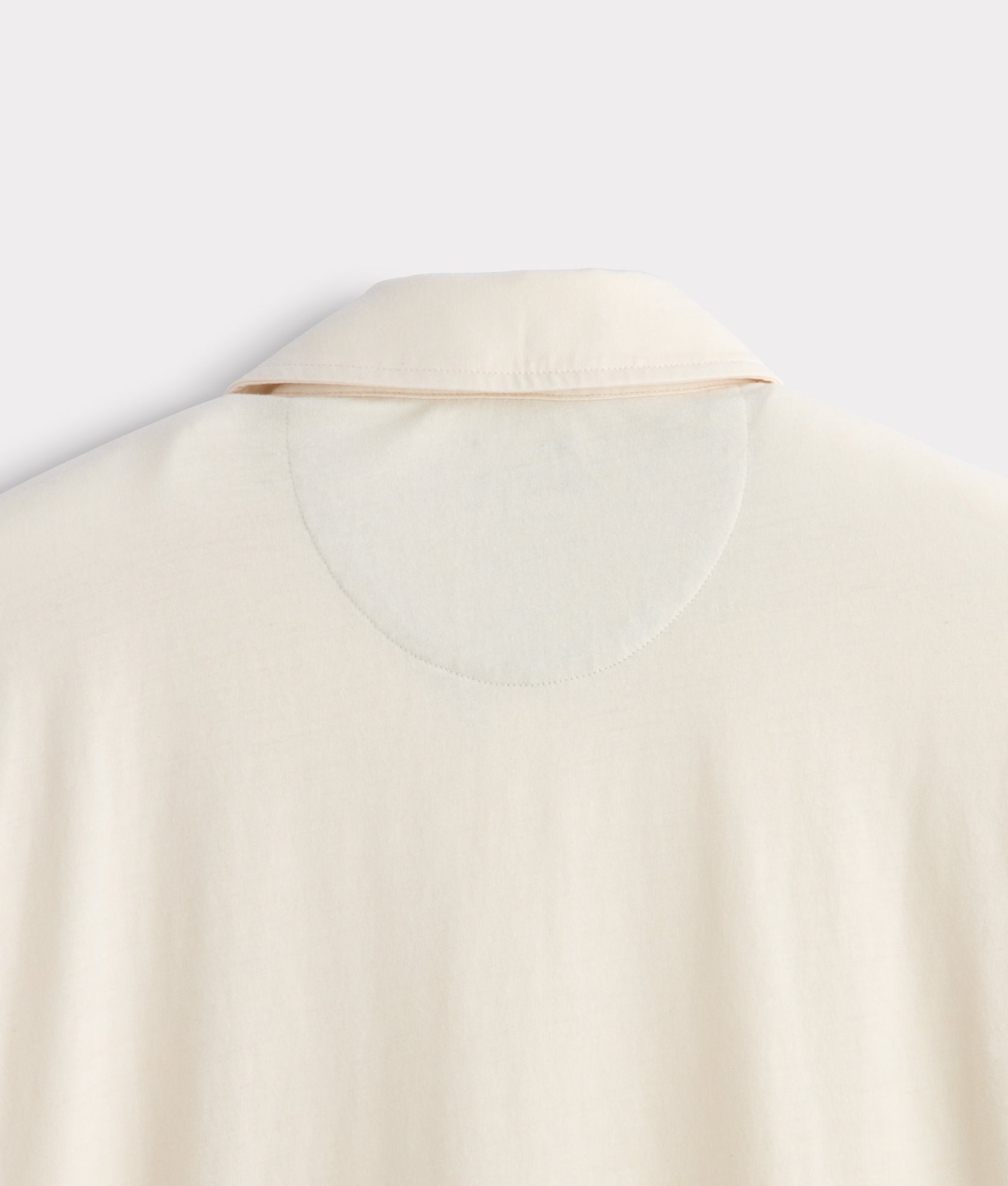 Lucchese Pima Blend Polo :: Cream - Image 12