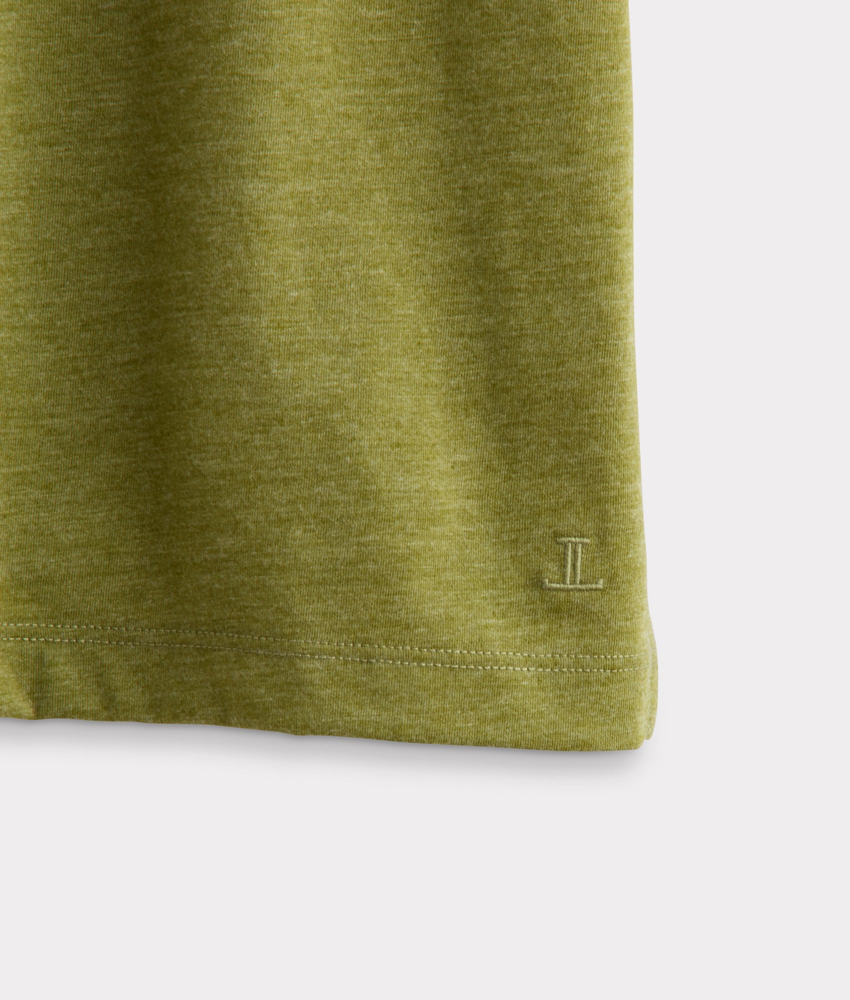 Lucchese Pima Blend Polo :: Olive - Image 11