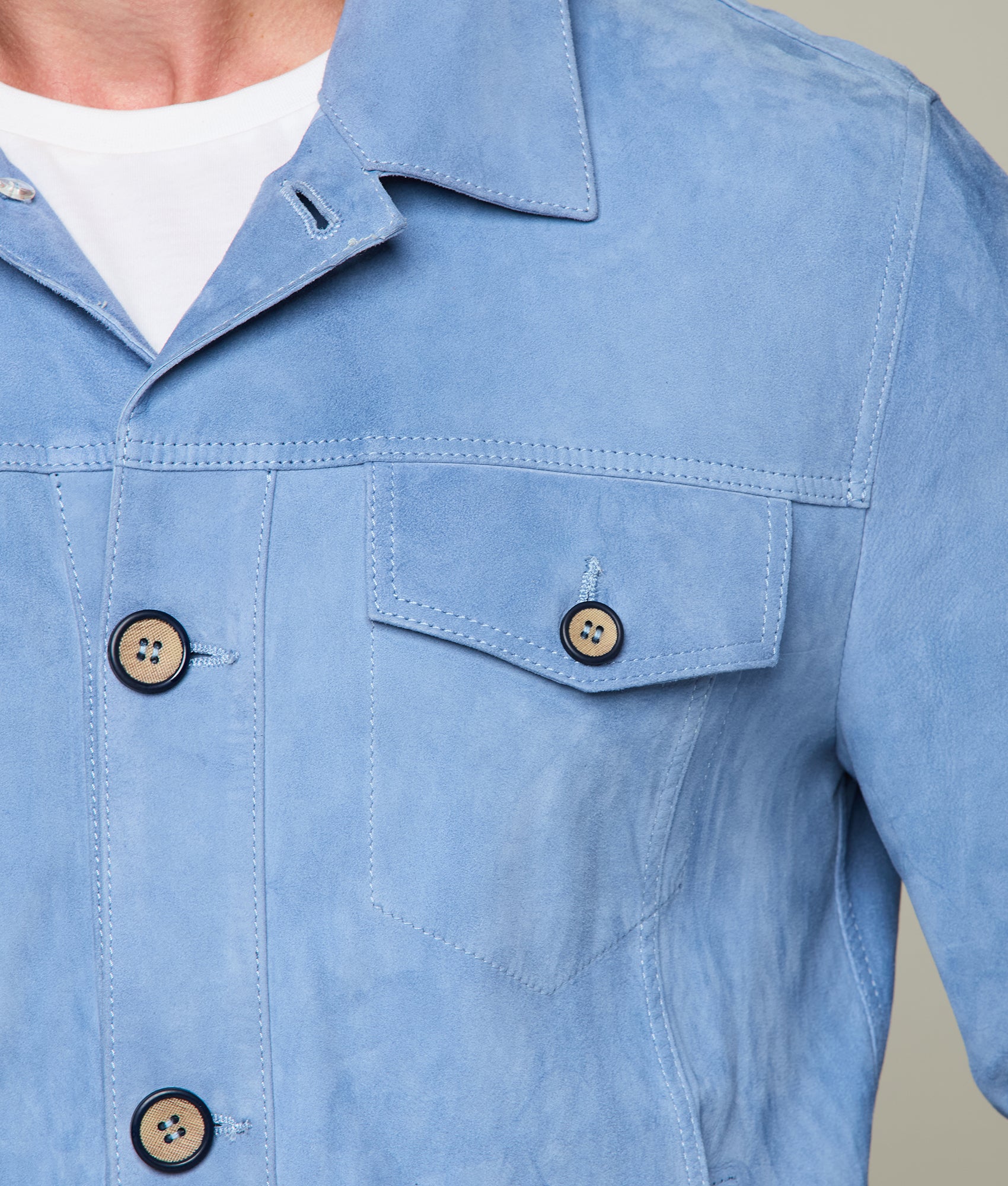 Big Sky Jacket :: Sky Blue - Image 5