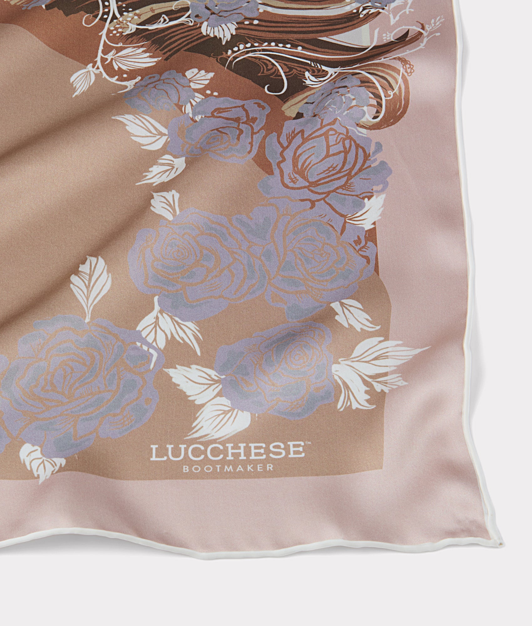 Cavalry Rose Scarf :: Blush - Image 2