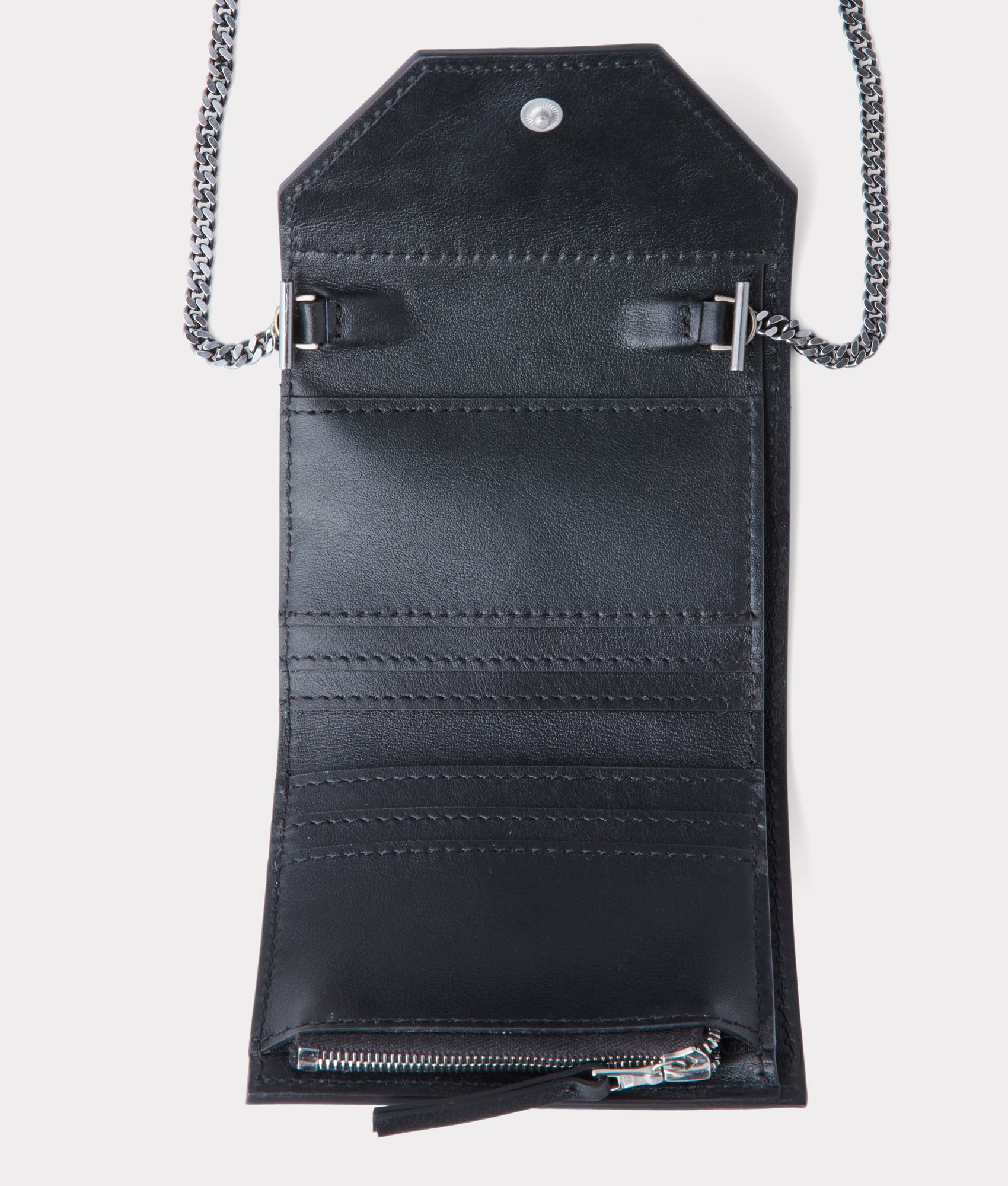 Short Wallet On A Chain :: Black - Image 12