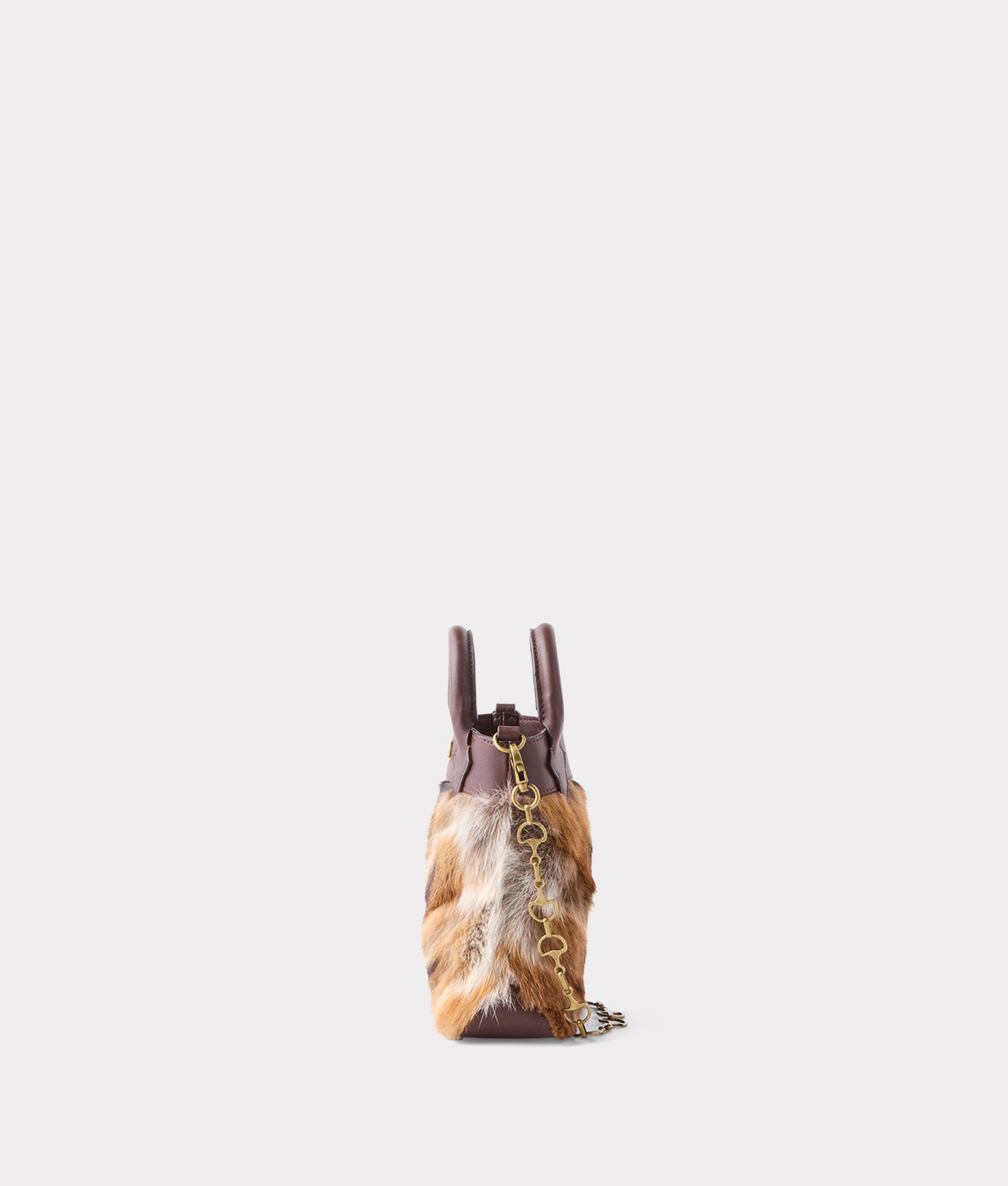 Mini Lola Fur Shopper :: Brown - Image 18