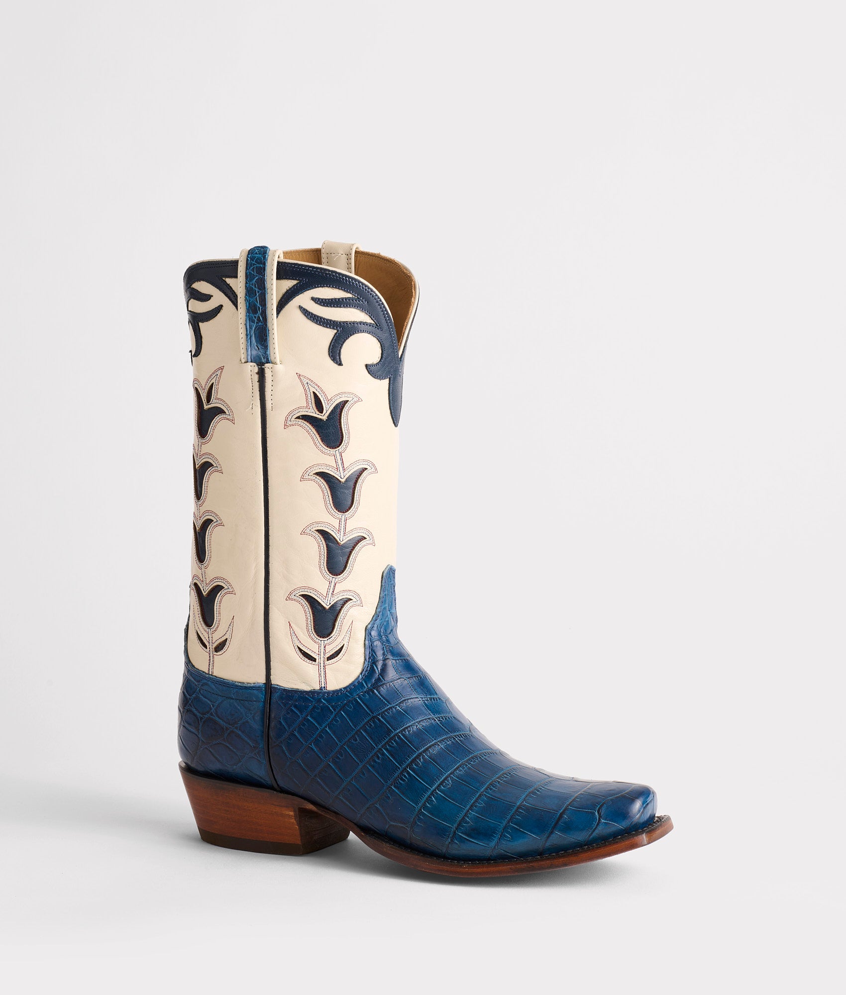 Tulip Exotic :: Navy + Wheat - Image 5