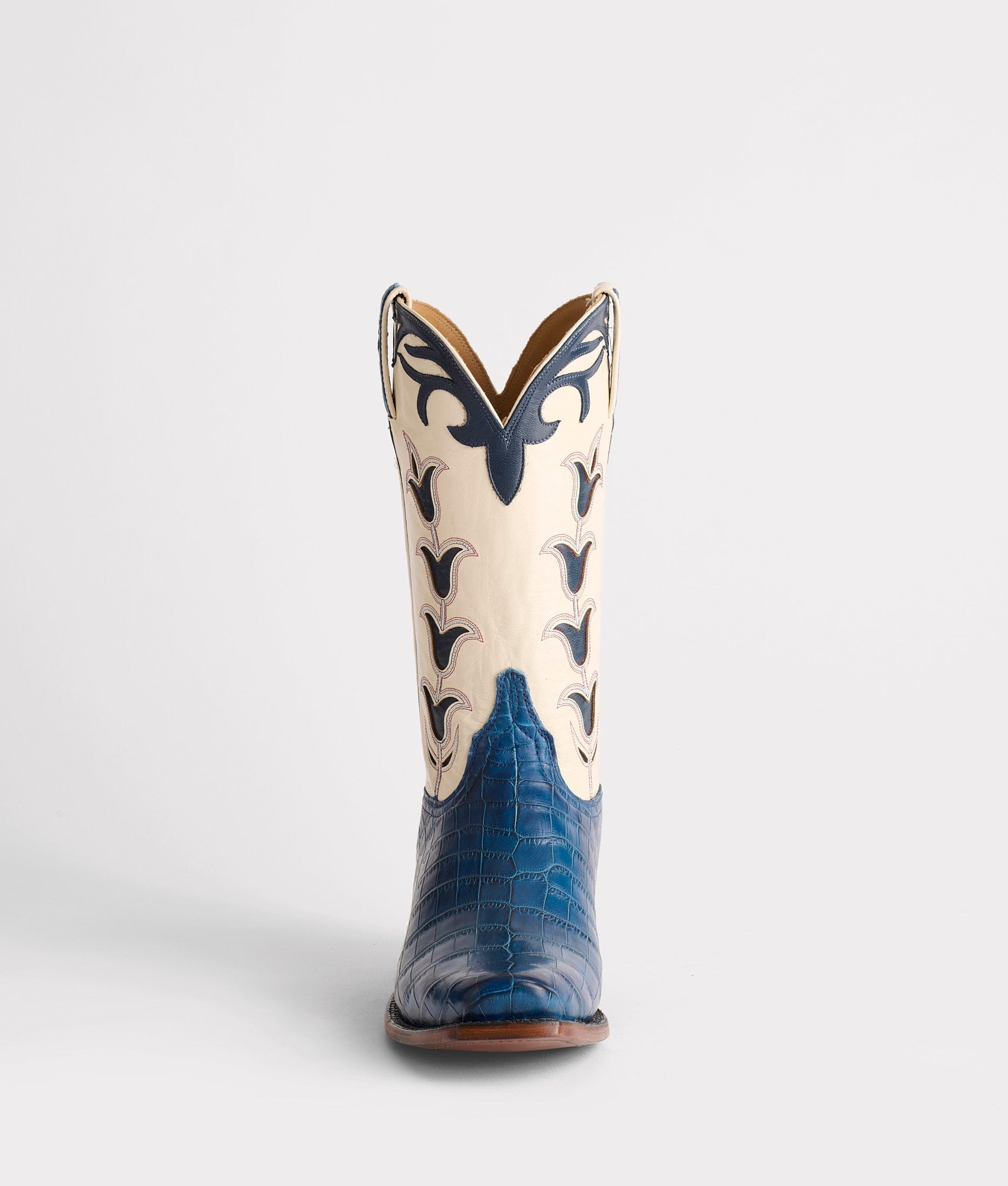 Tulip Exotic :: Navy + Wheat - Image 3