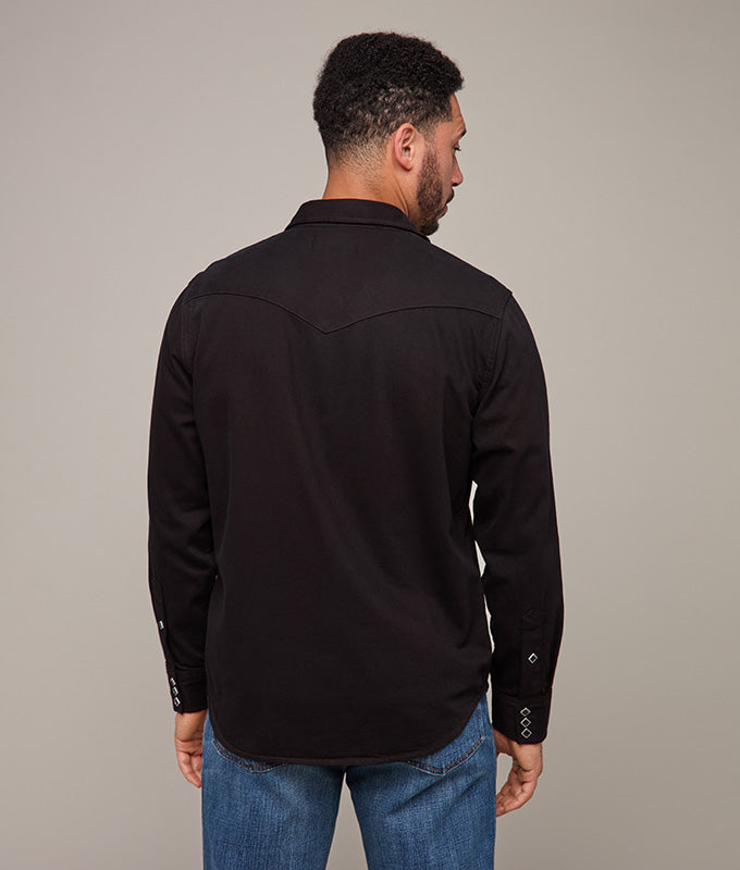 Sawyer Sawtooth Pocket Shirt :: Black - Image 11