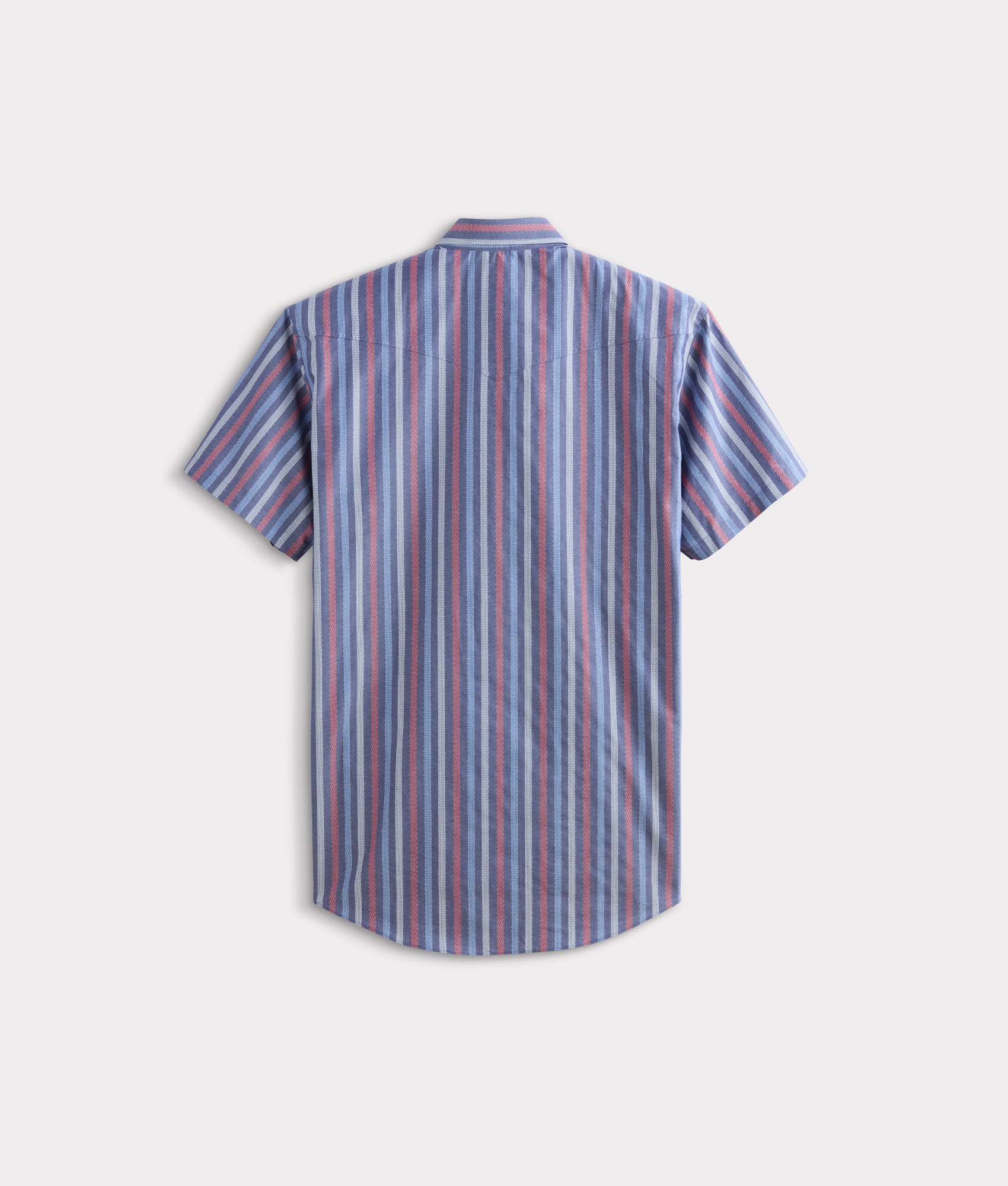 Lucchese x Parker McCollum Short Sleeve Snap :: Purple/Red/Blue Multi - Image 10