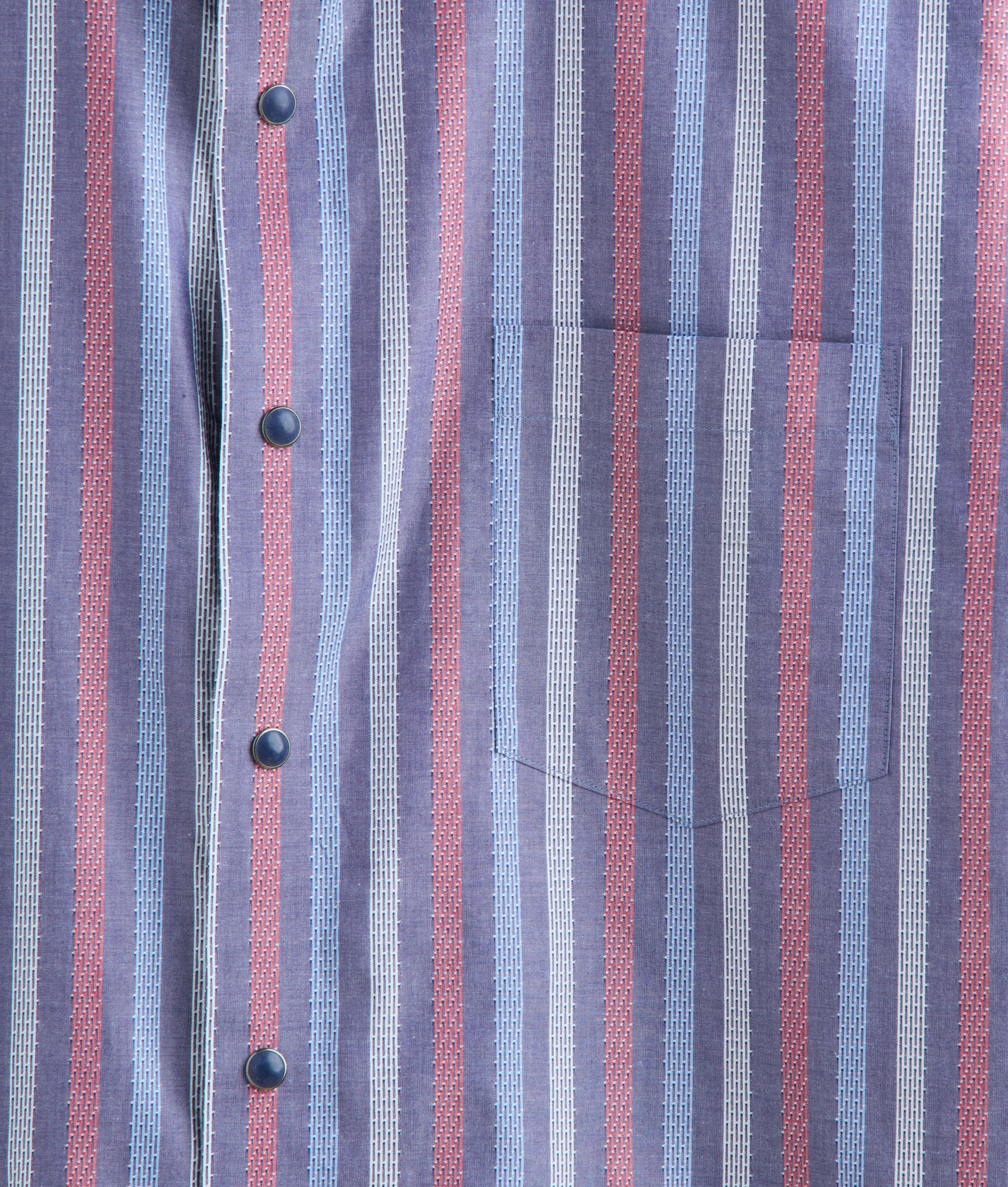 Lucchese x Parker McCollum Short Sleeve Snap :: Purple/Red/Blue Multi - Image 13