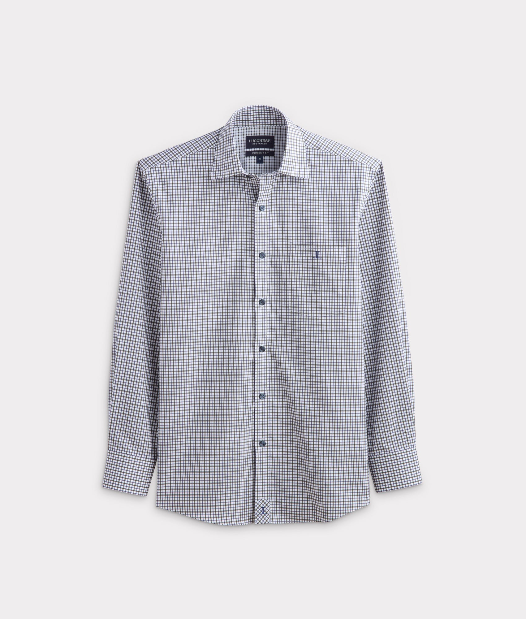San Antonio :: Olive/Blue/White Multi