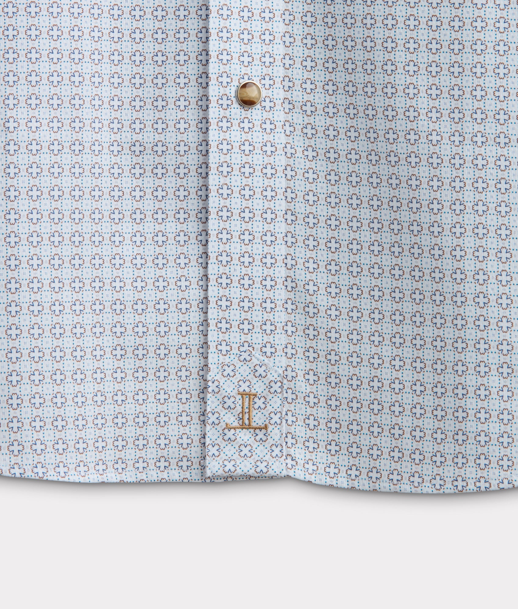 El Paso Print :: Gold/White/Navy Multi - Image 12
