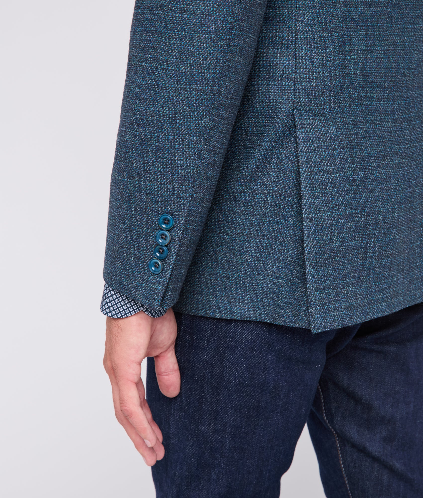 Lucchese Sport Coat :: Teal - Image 7