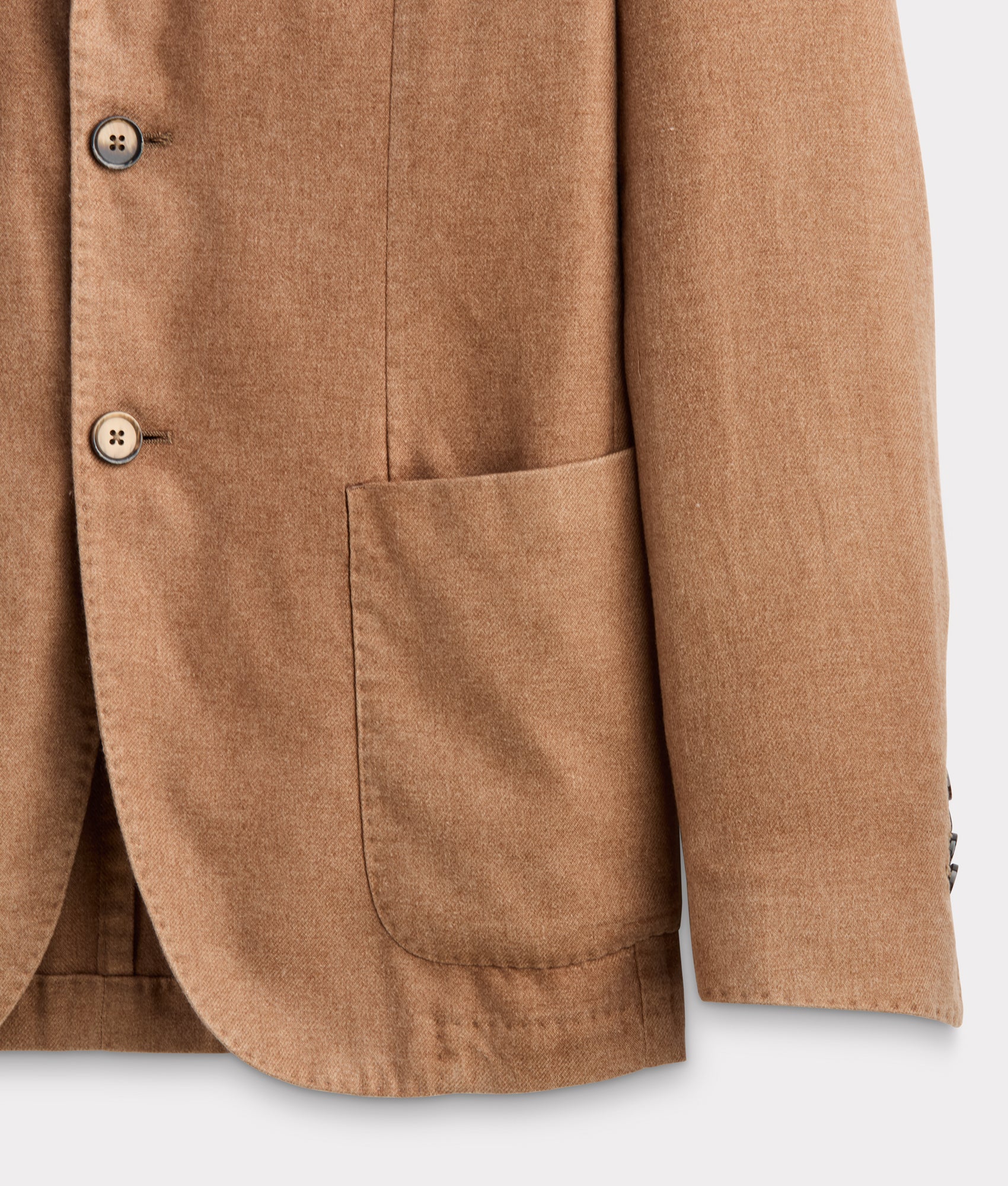 Herringbone Sport Coat - Modern Fit :: Toffee - Image 12