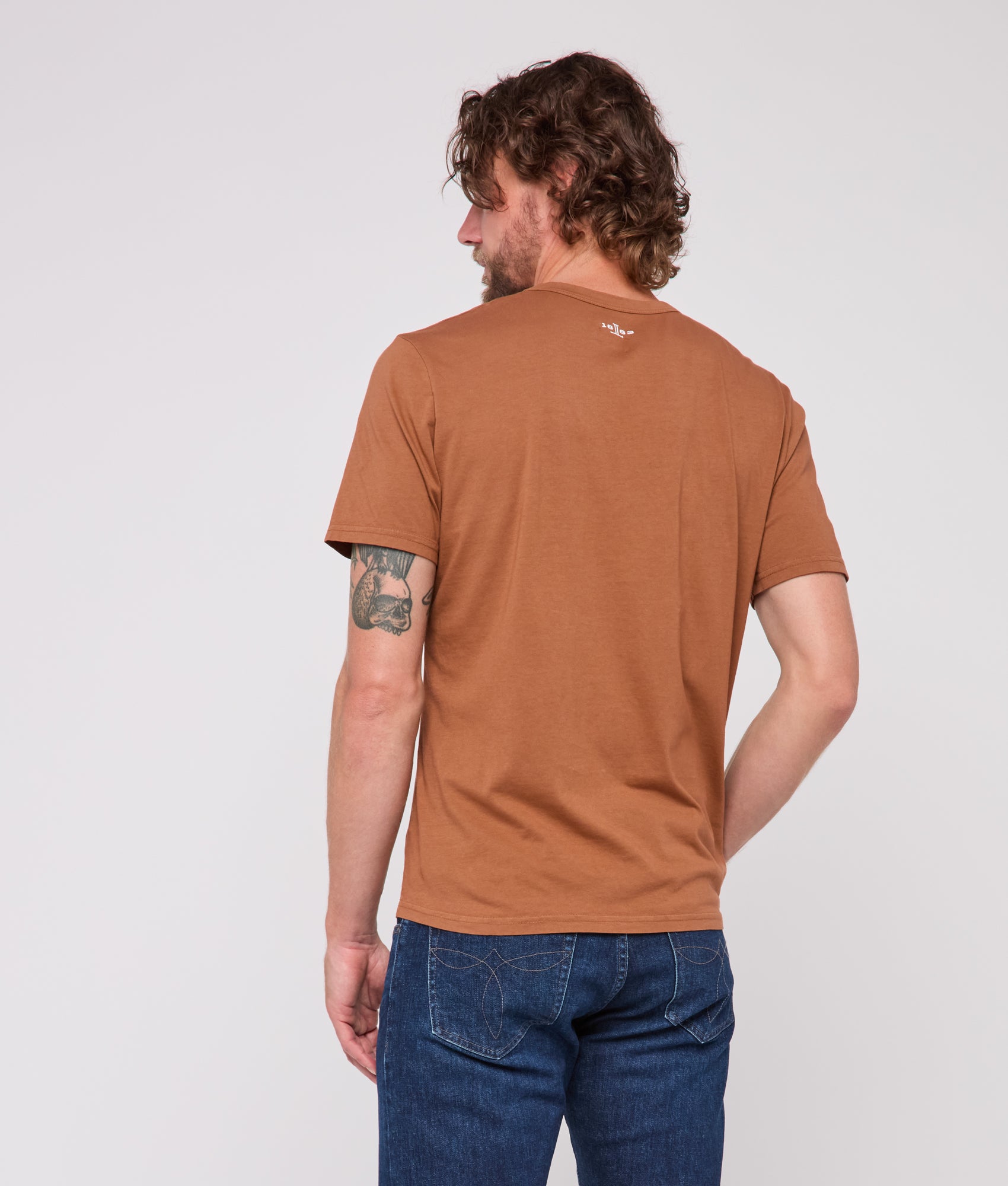 Deserted Tee :: Sienna - Image 5
