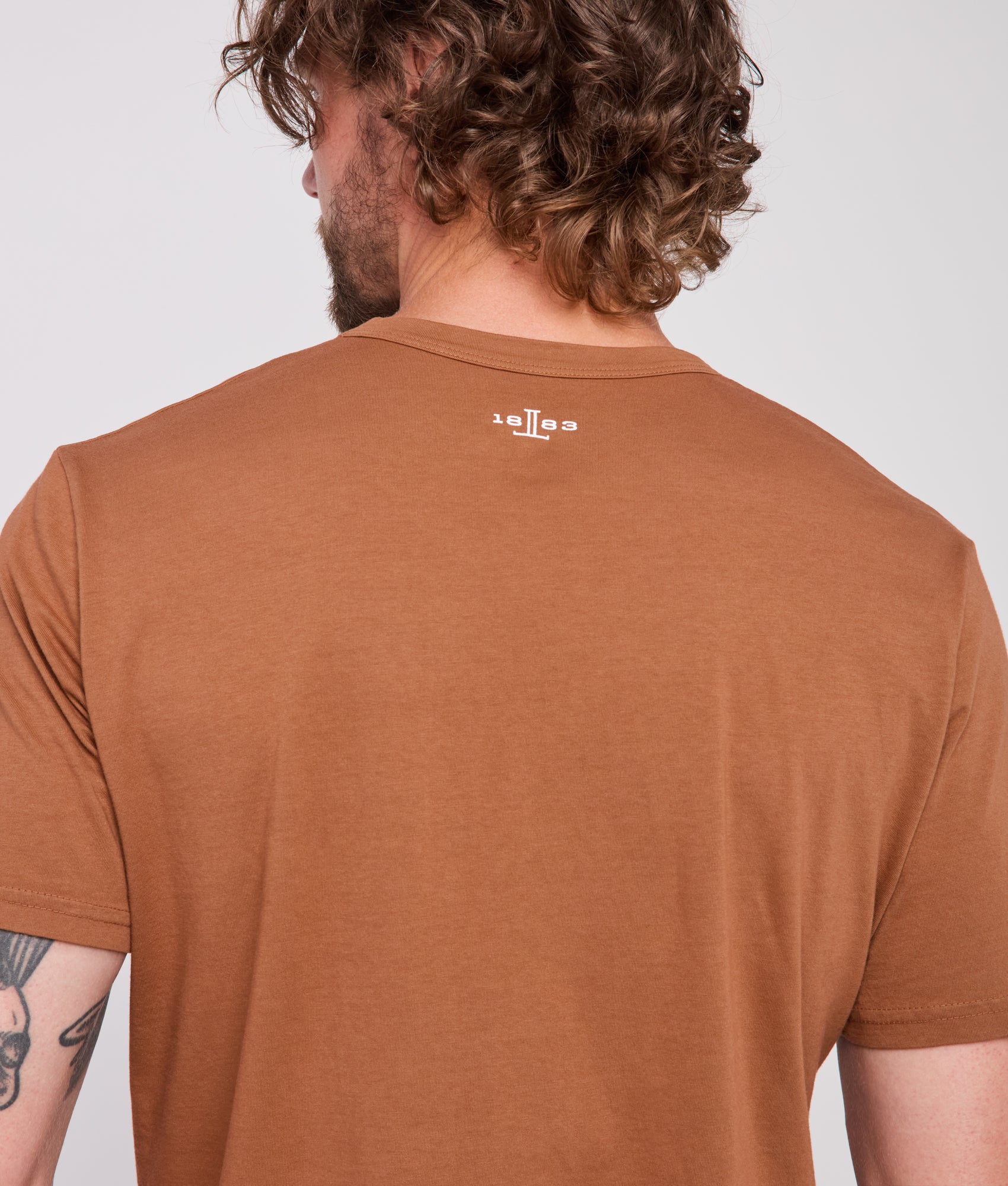 Deserted Tee :: Sienna - Image 6