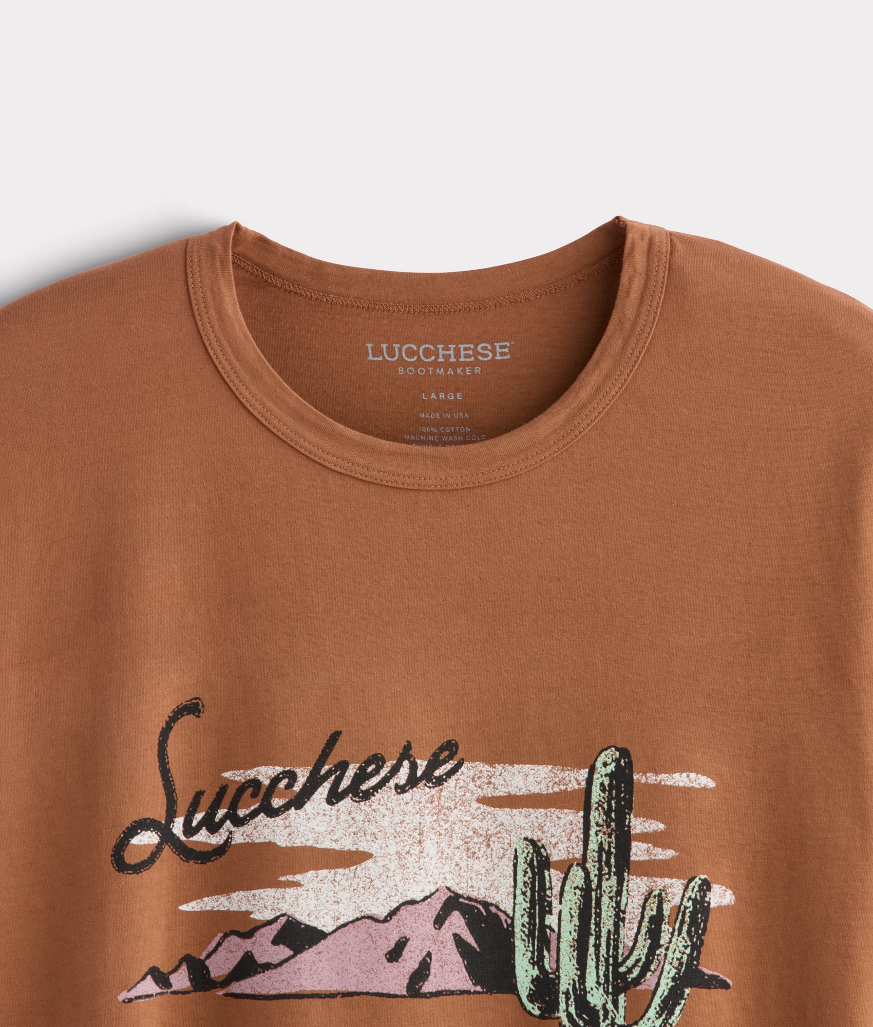 Deserted Tee :: Sienna - Image 10
