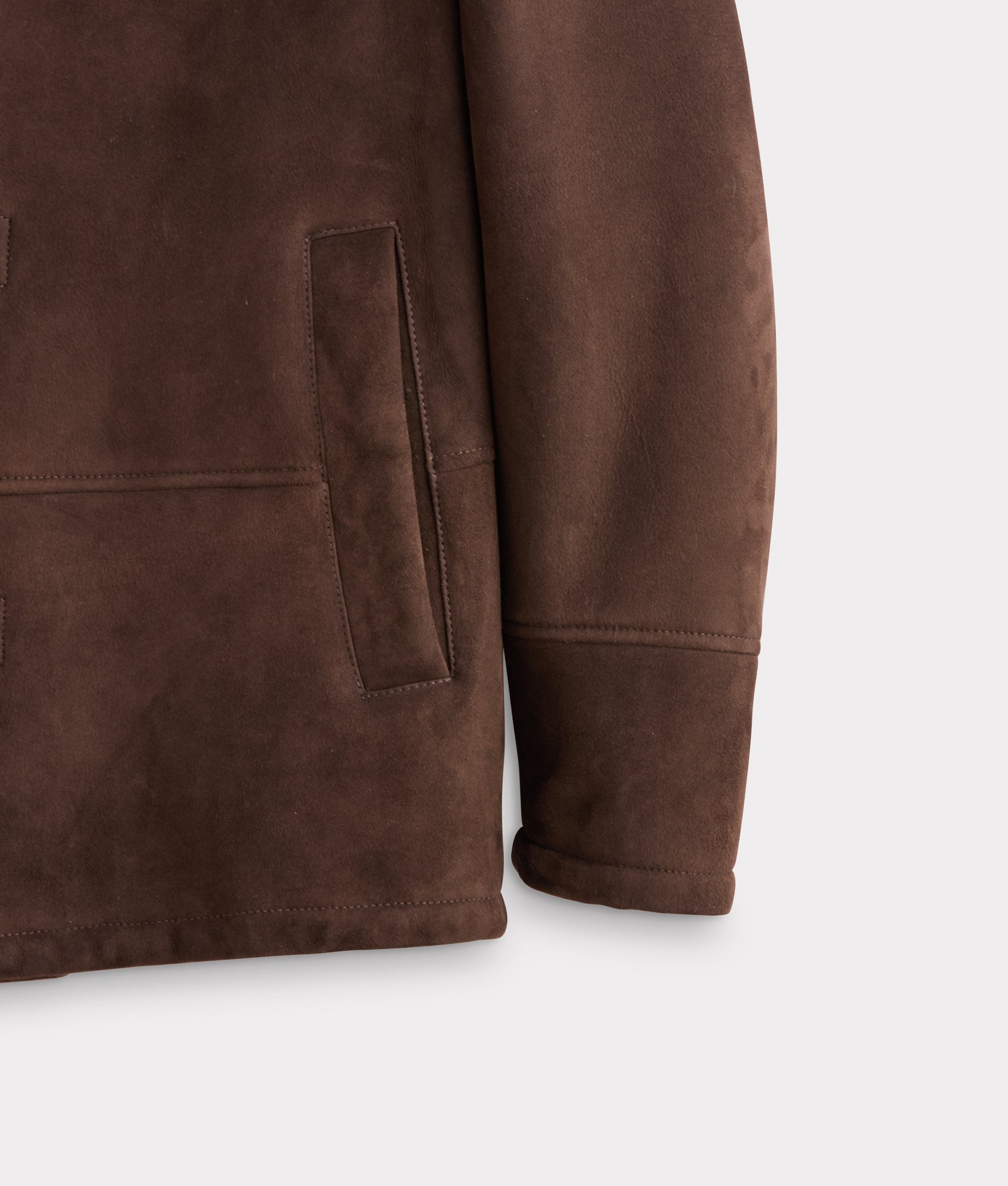Bruce Shearling Coat :: Espresso - Image 14