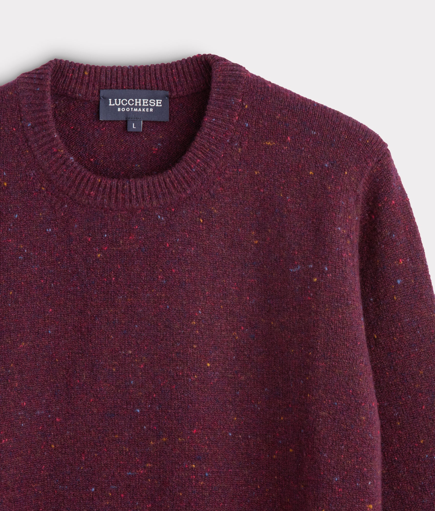 Blake Donegal Sweater :: Black Cherry - Image 6