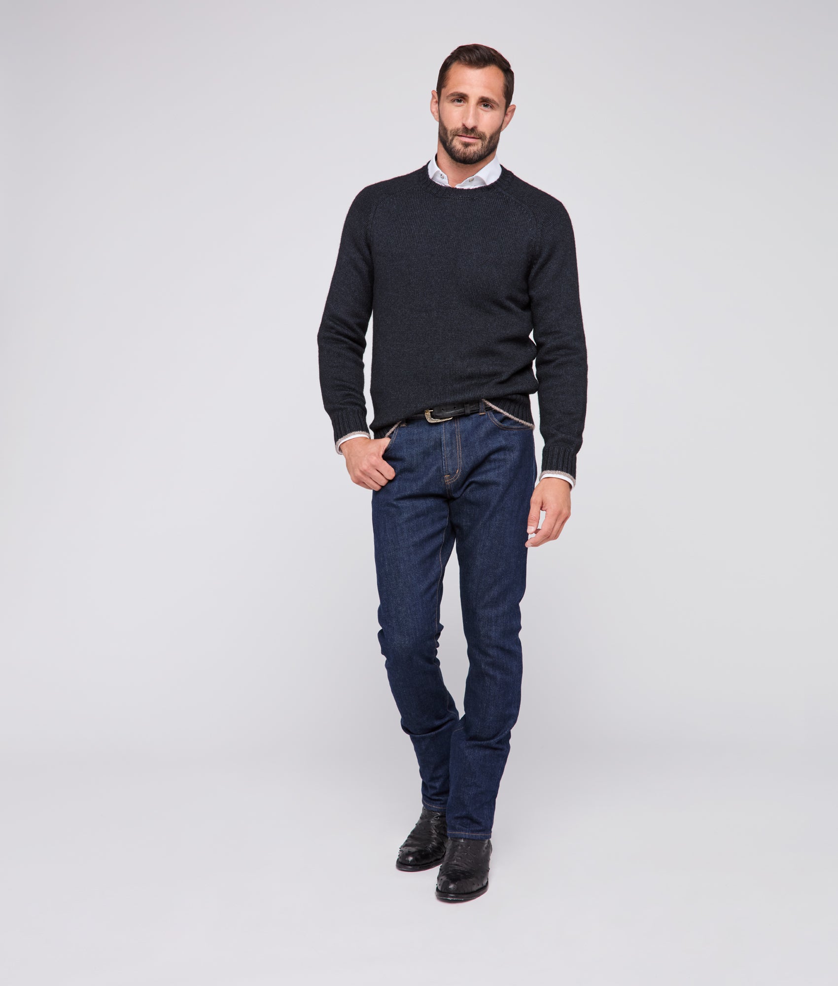 Daniel Sweater :: Midnight - Image 2