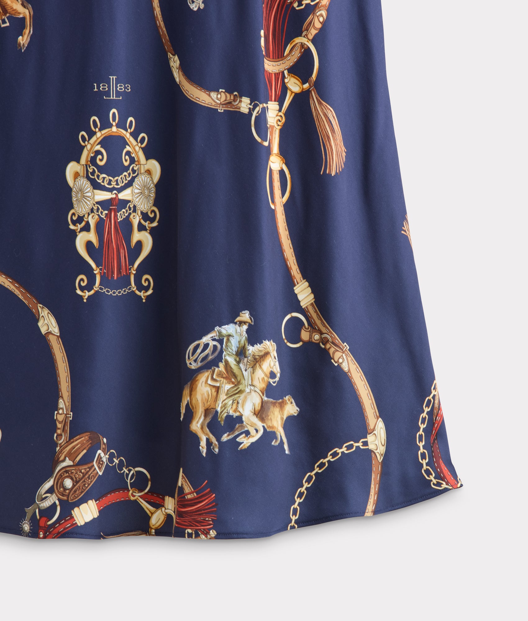 Carolina Skirt :: Navy/Multi - Image 9