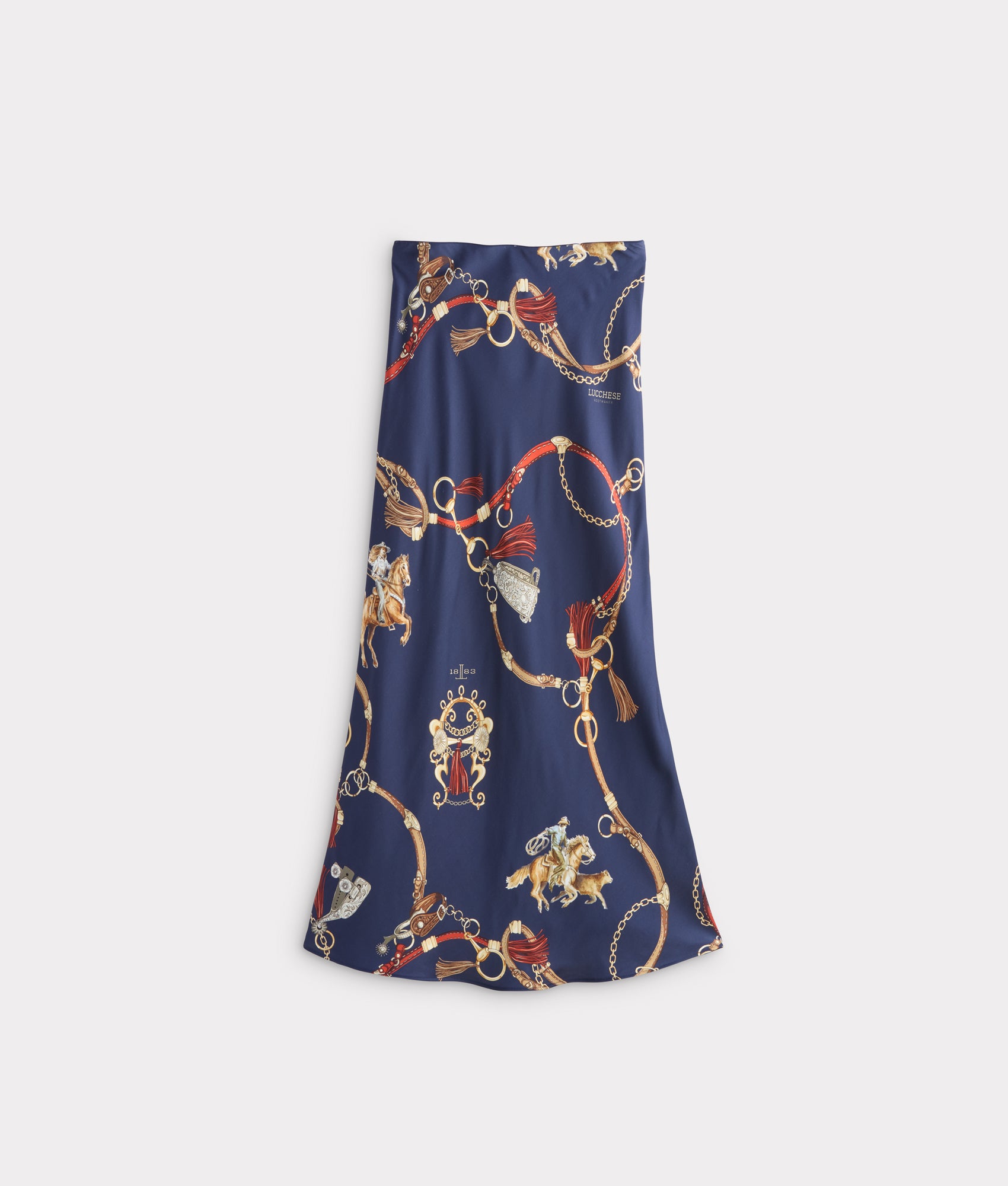 Carolina Skirt :: Navy/Multi