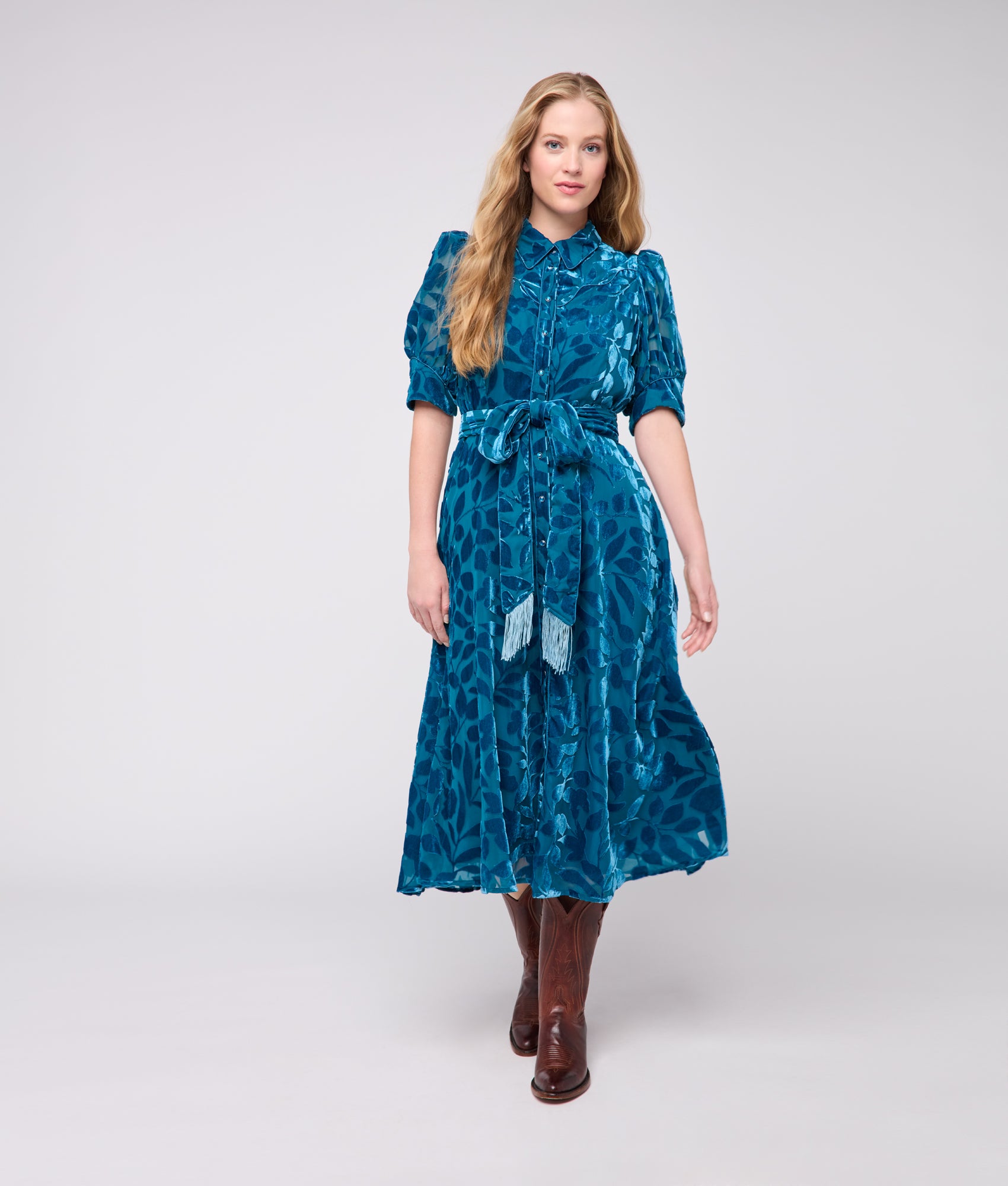 Avery Velvet Dress :: Multi - Image 2