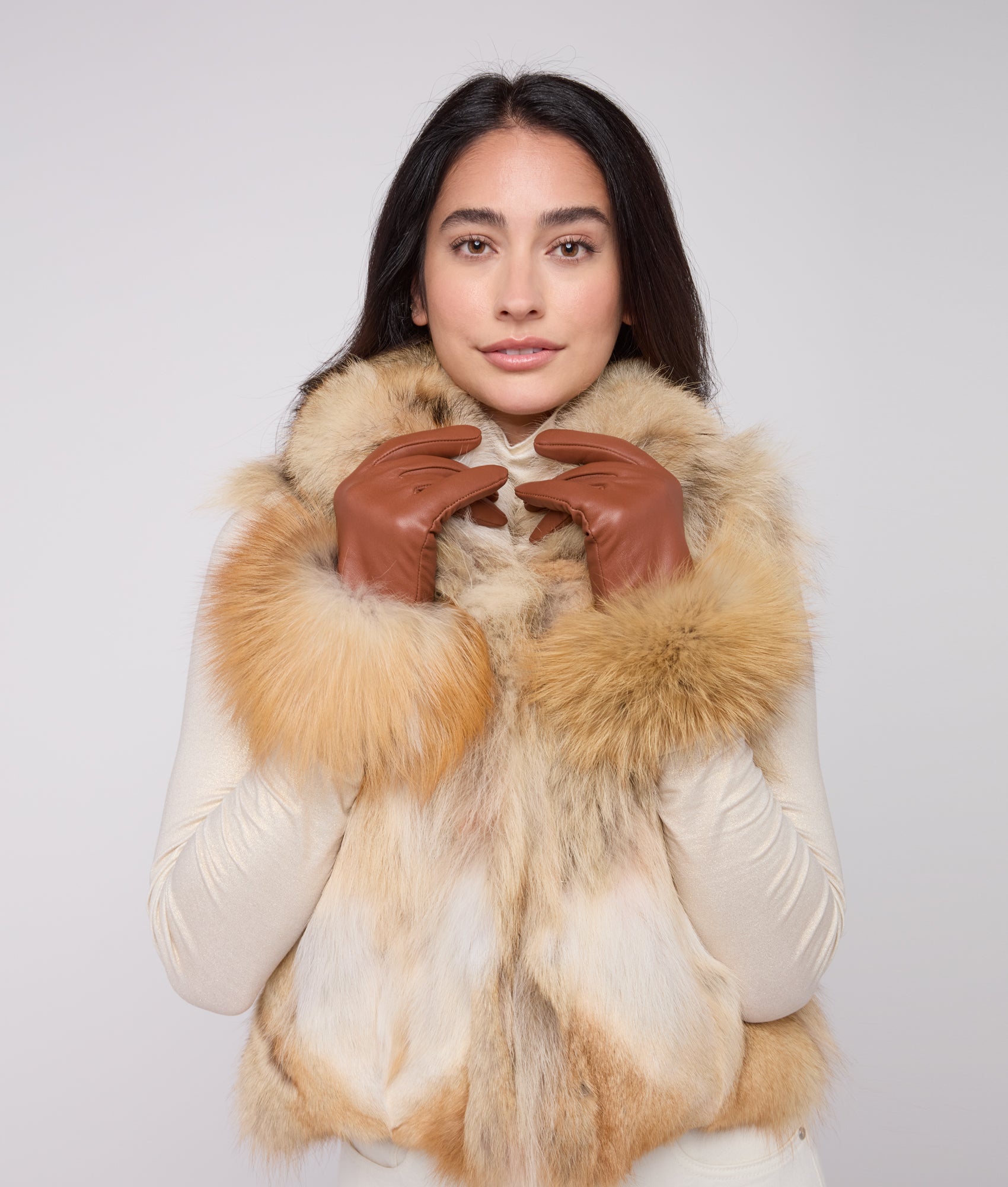 Pelliccia Gloves :: Cognac - Image 2