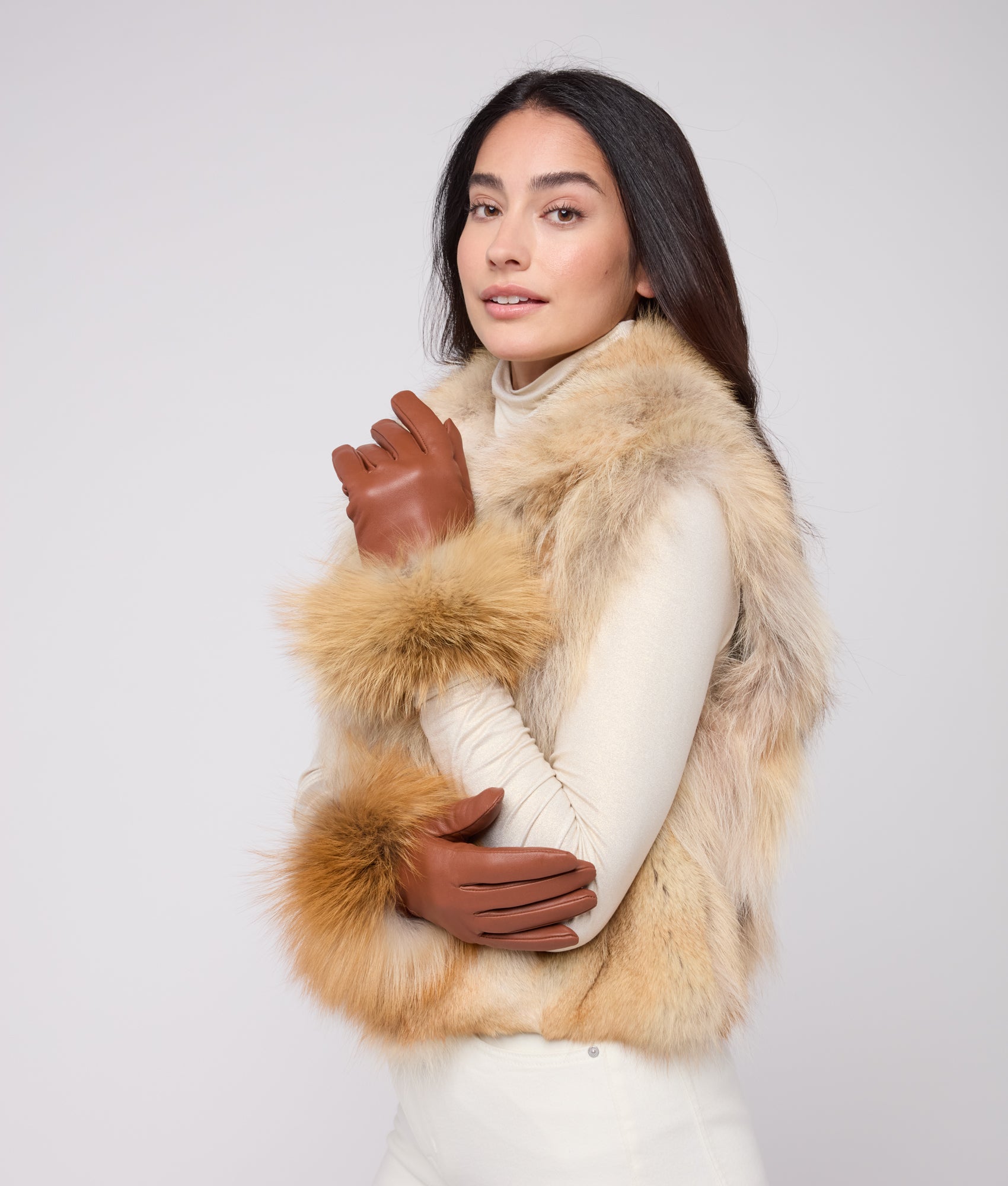 Pelliccia Gloves :: Cognac