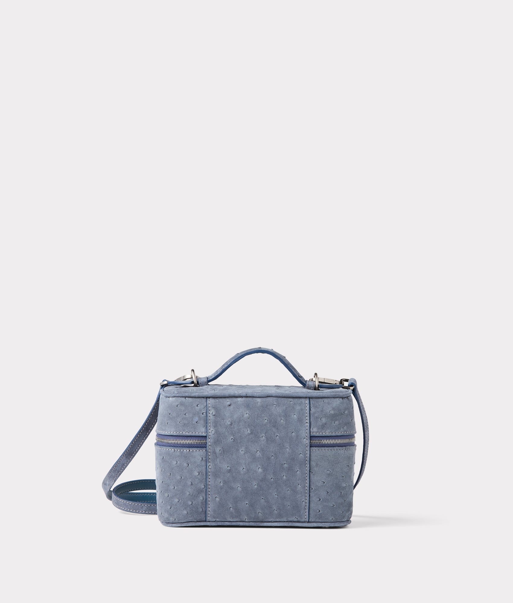 Lauren Exotic Vanity Tote :: Storm Blue - Image 6