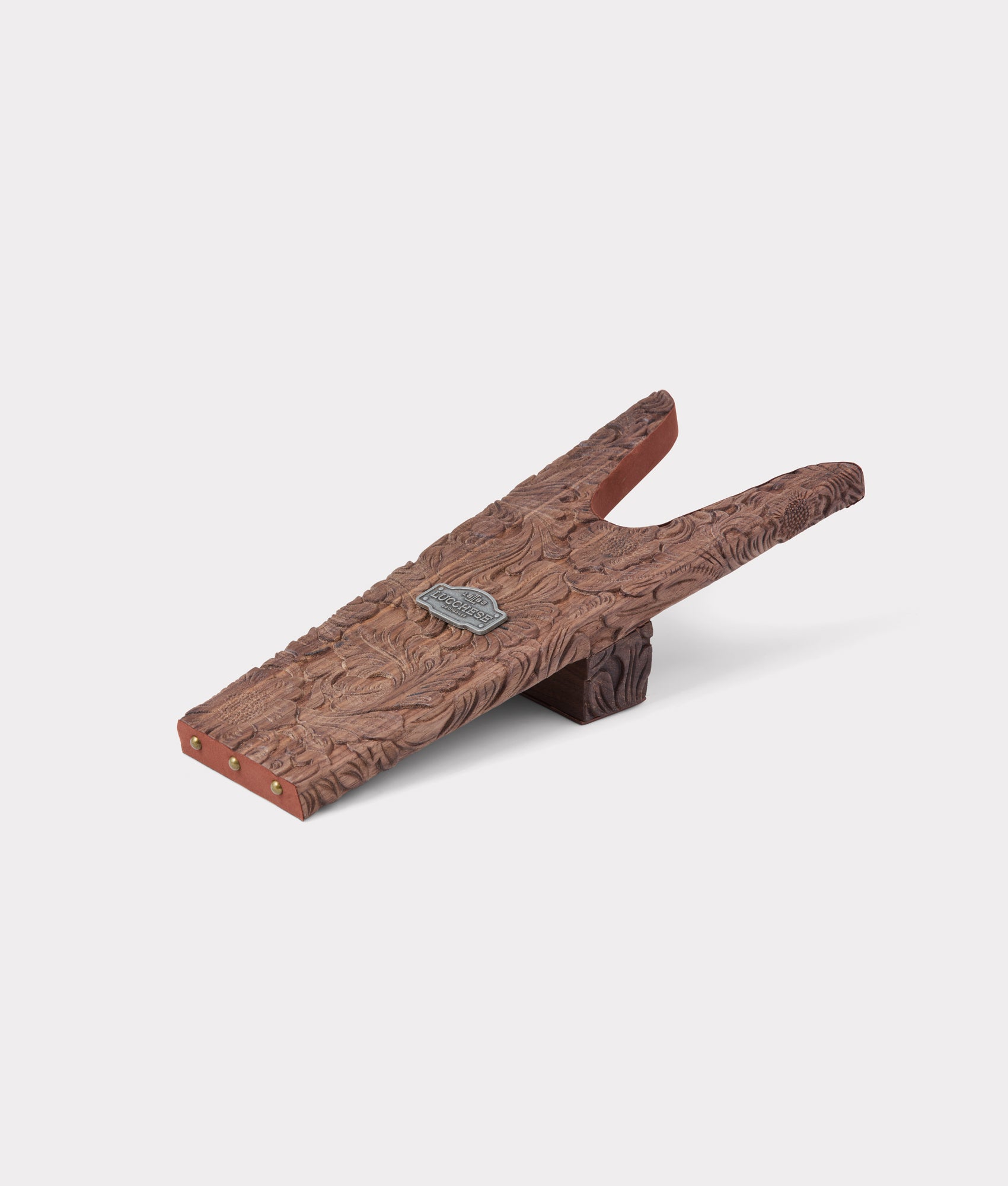 Tooled Boot Jack :: Brown - Image 6