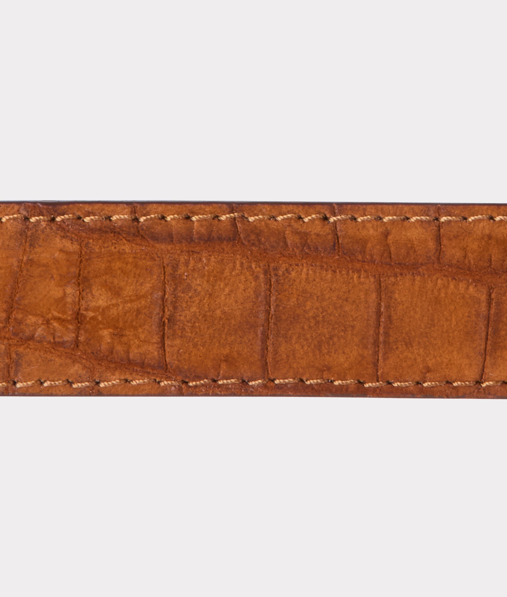 Women's Sueded Caiman :: Cognac - Image 7