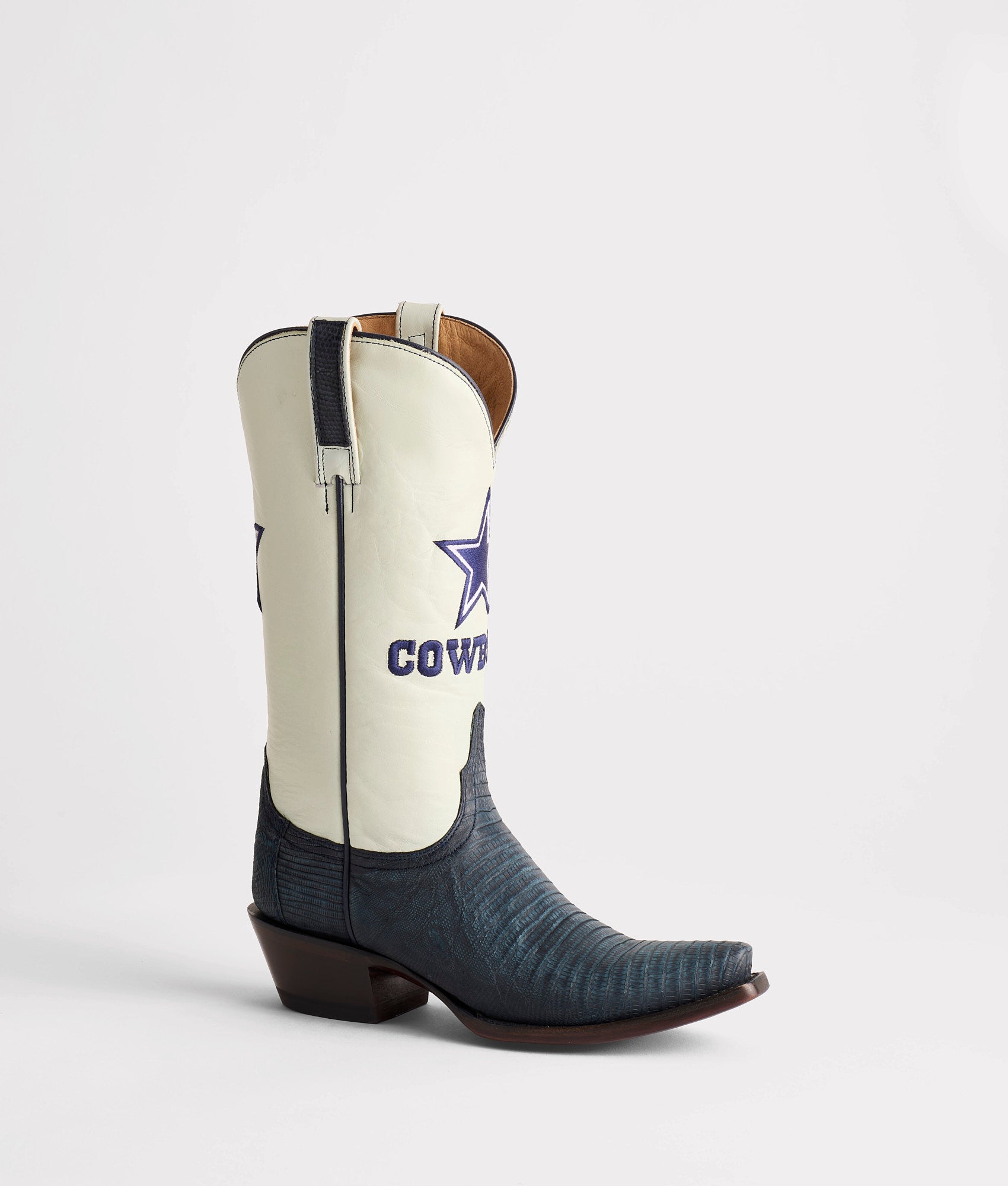 Women's Lucchese x Dallas Cowboys Legacy :: Navy - Image 3