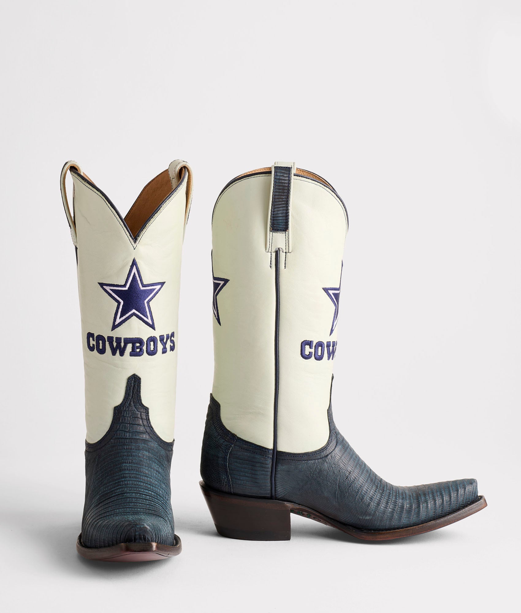 Women's Lucchese x Dallas Cowboys Legacy :: Navy - Image 2