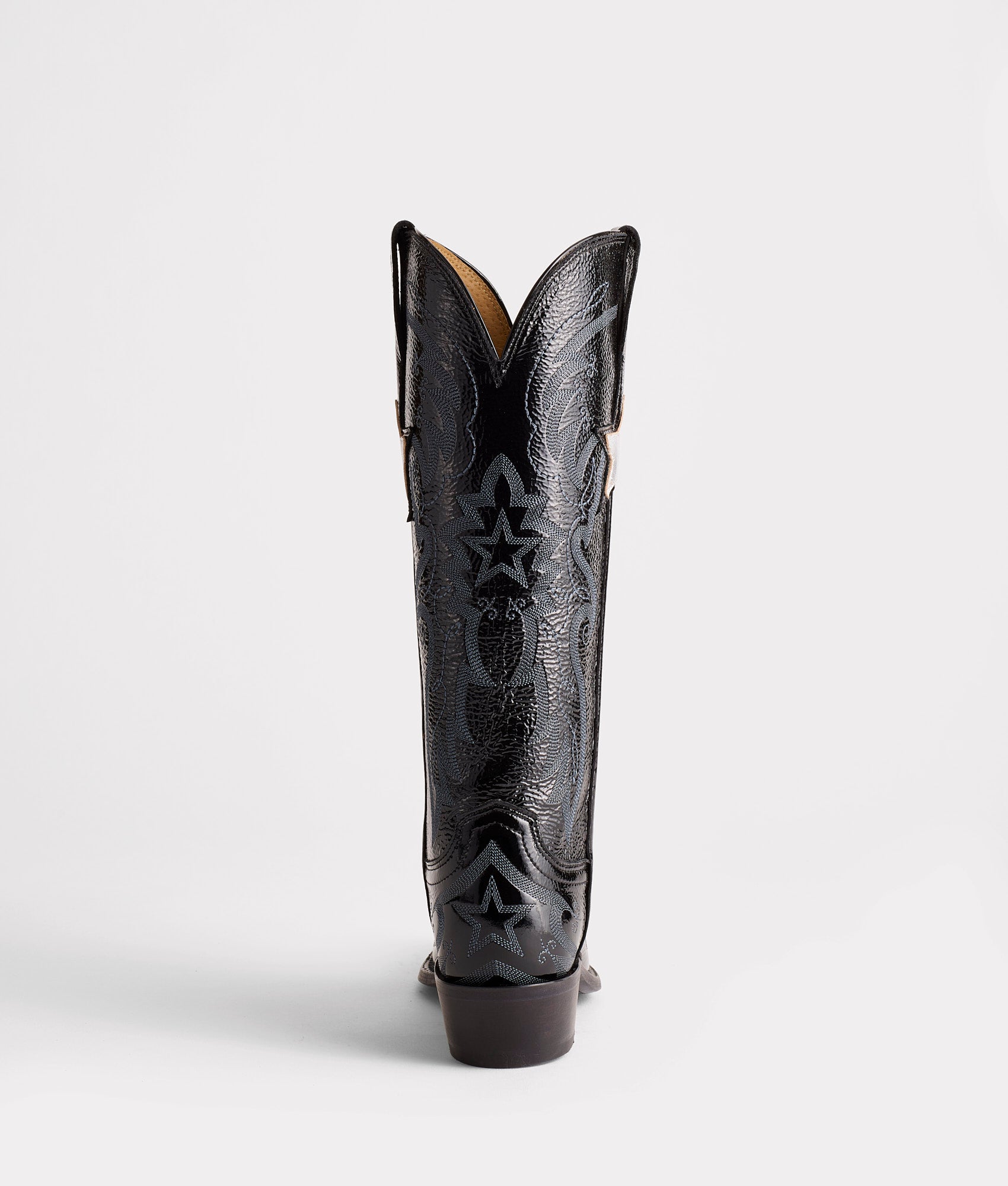 Gina :: Crinkle Patent Black - Image 4