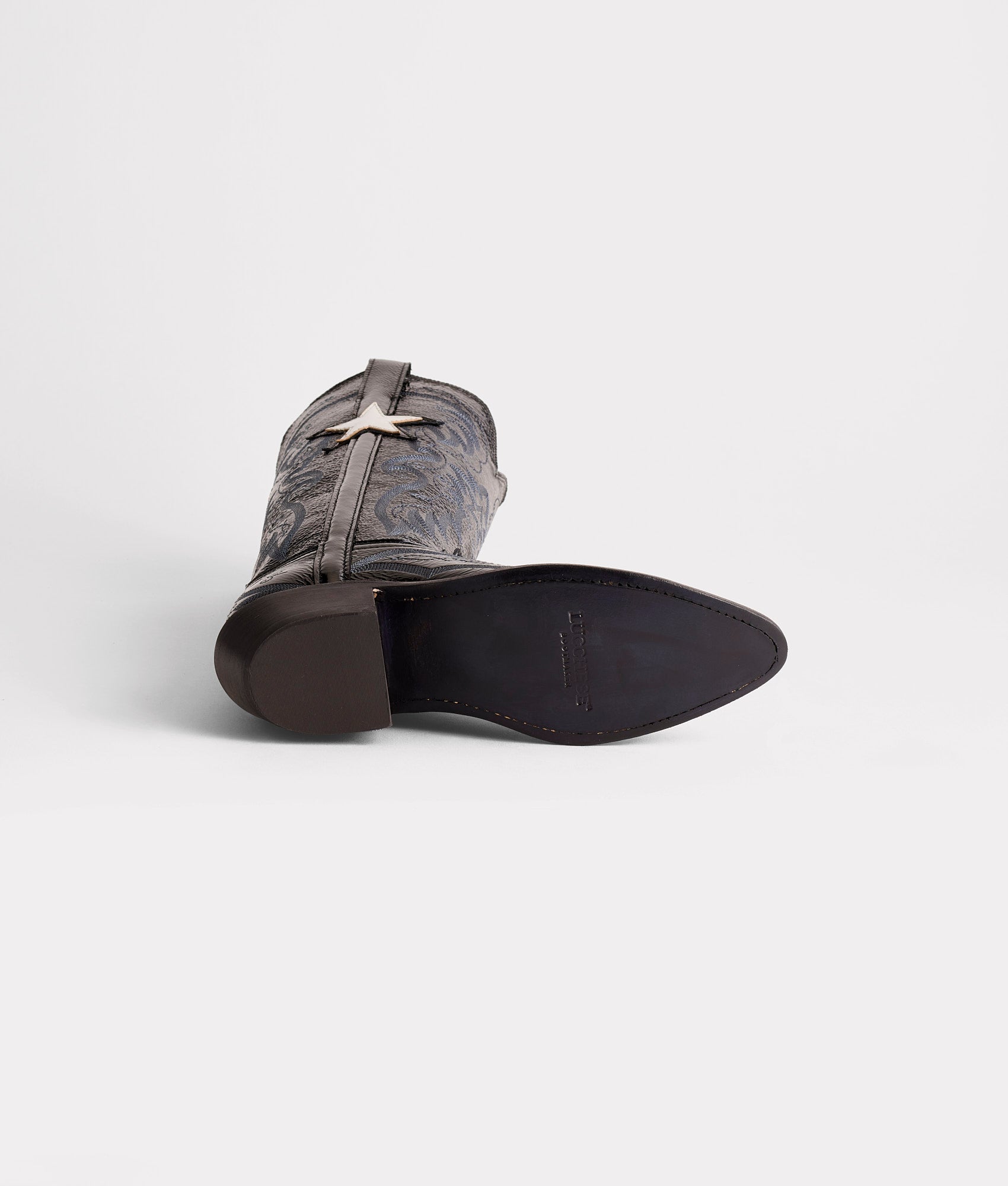 Gina :: Crinkle Patent Black - Image 6