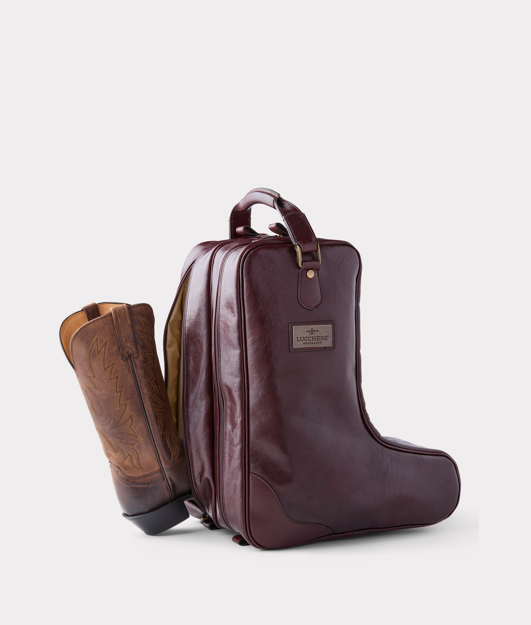 Cosimo Boot Bag :: Chocolate - Image 2