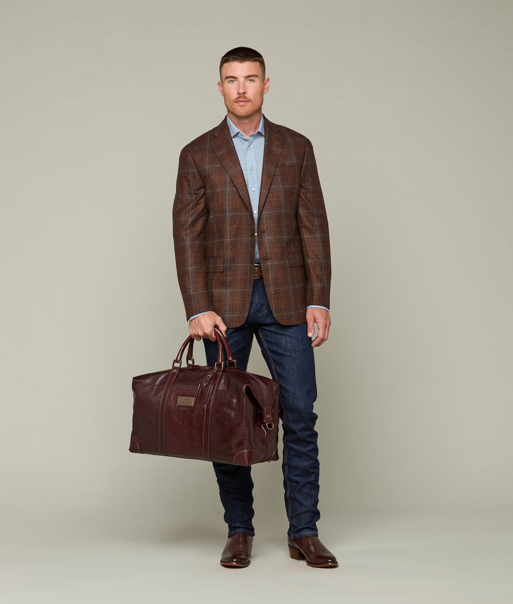 Cosimo Weekender :: Chocolate - Image 2