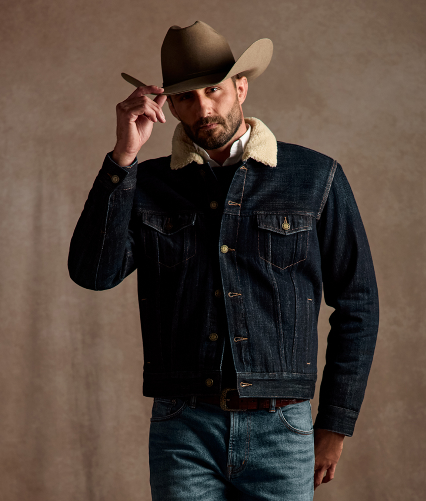Journey Denim Trucker Jacket :: New Moon - Image 2
