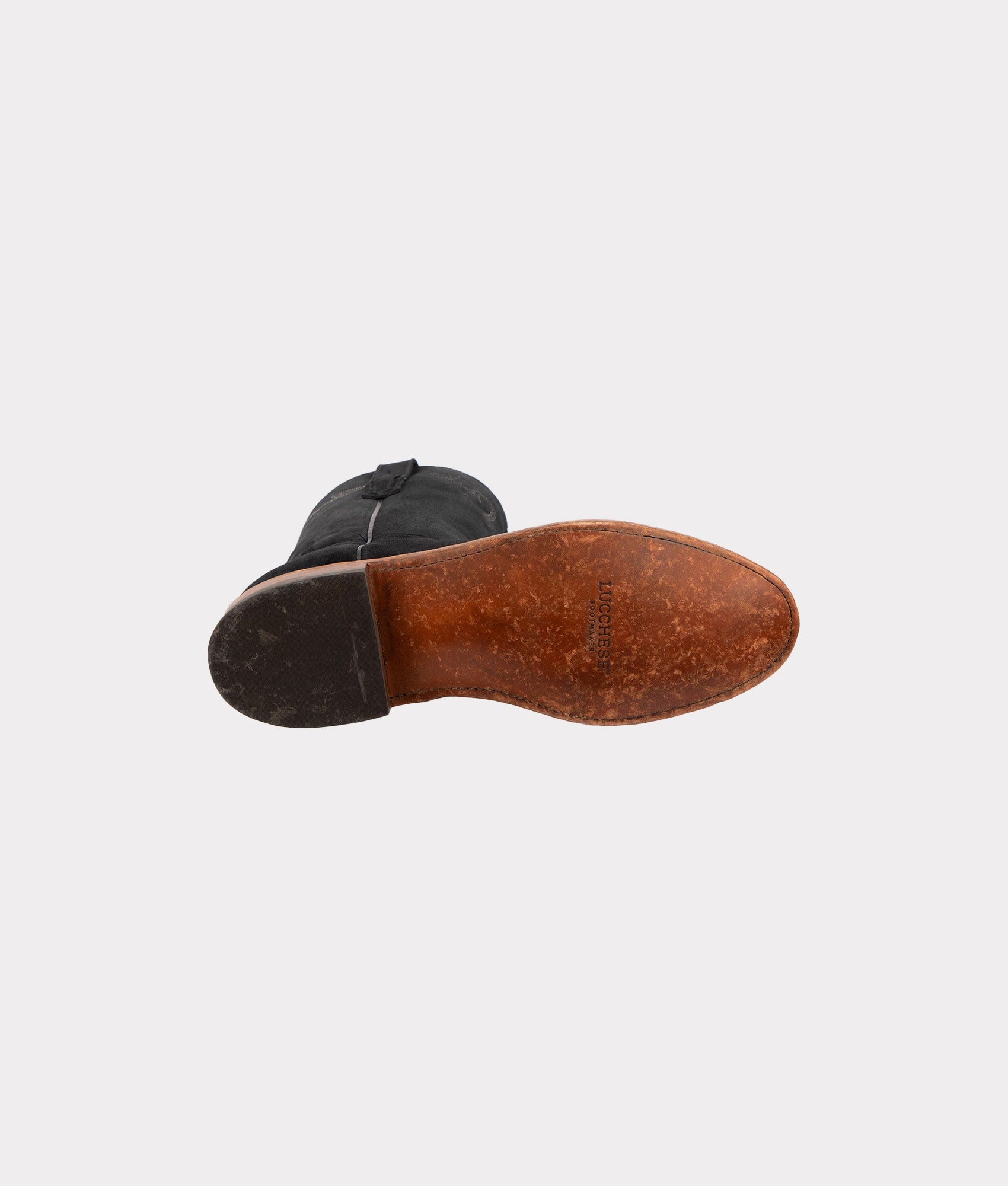 Sunset Suede :: Distressed Black - Image 5