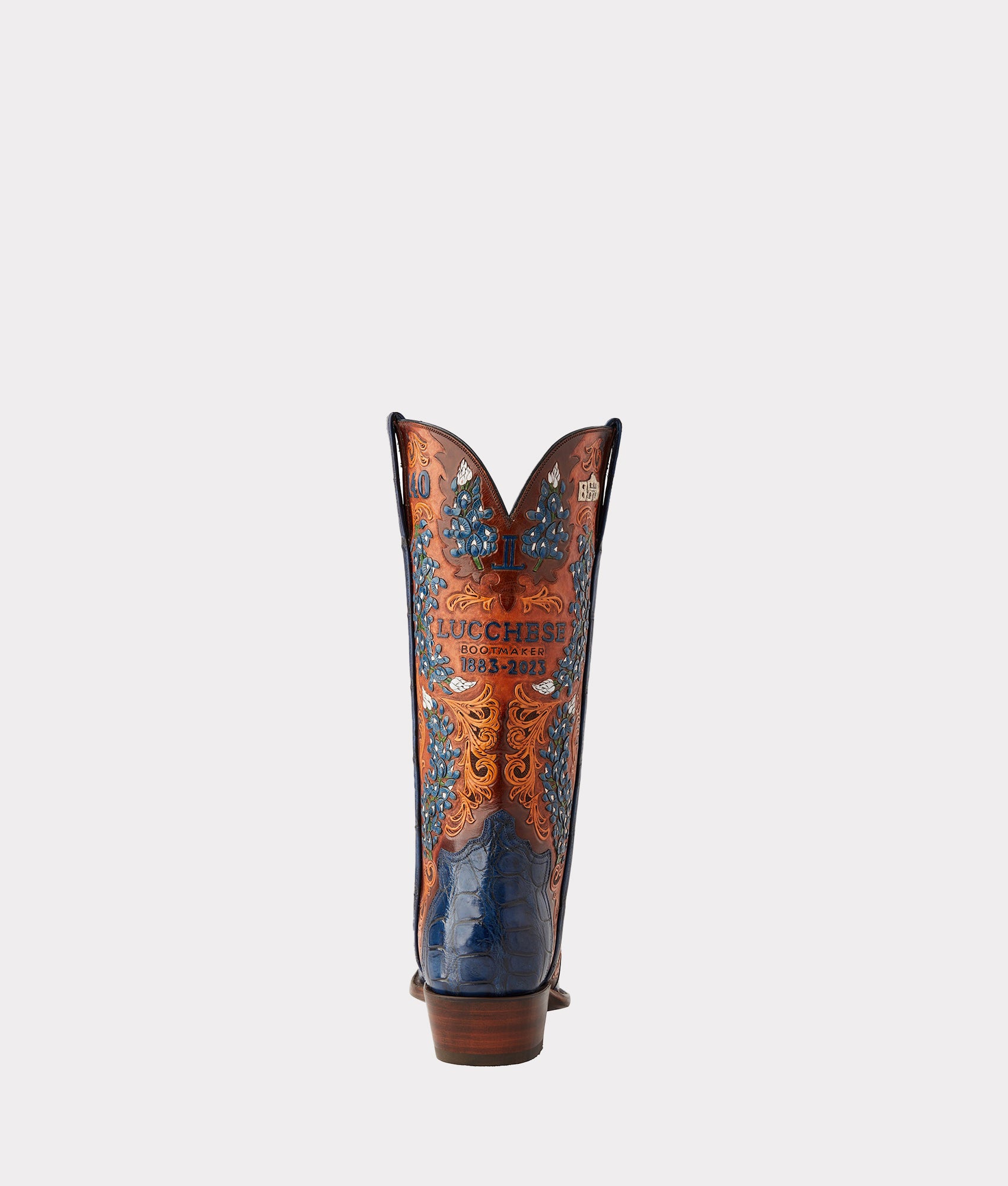 Men's Bluebonnet 140th Anniversary Boot :: Cavalry Blue - Image 3