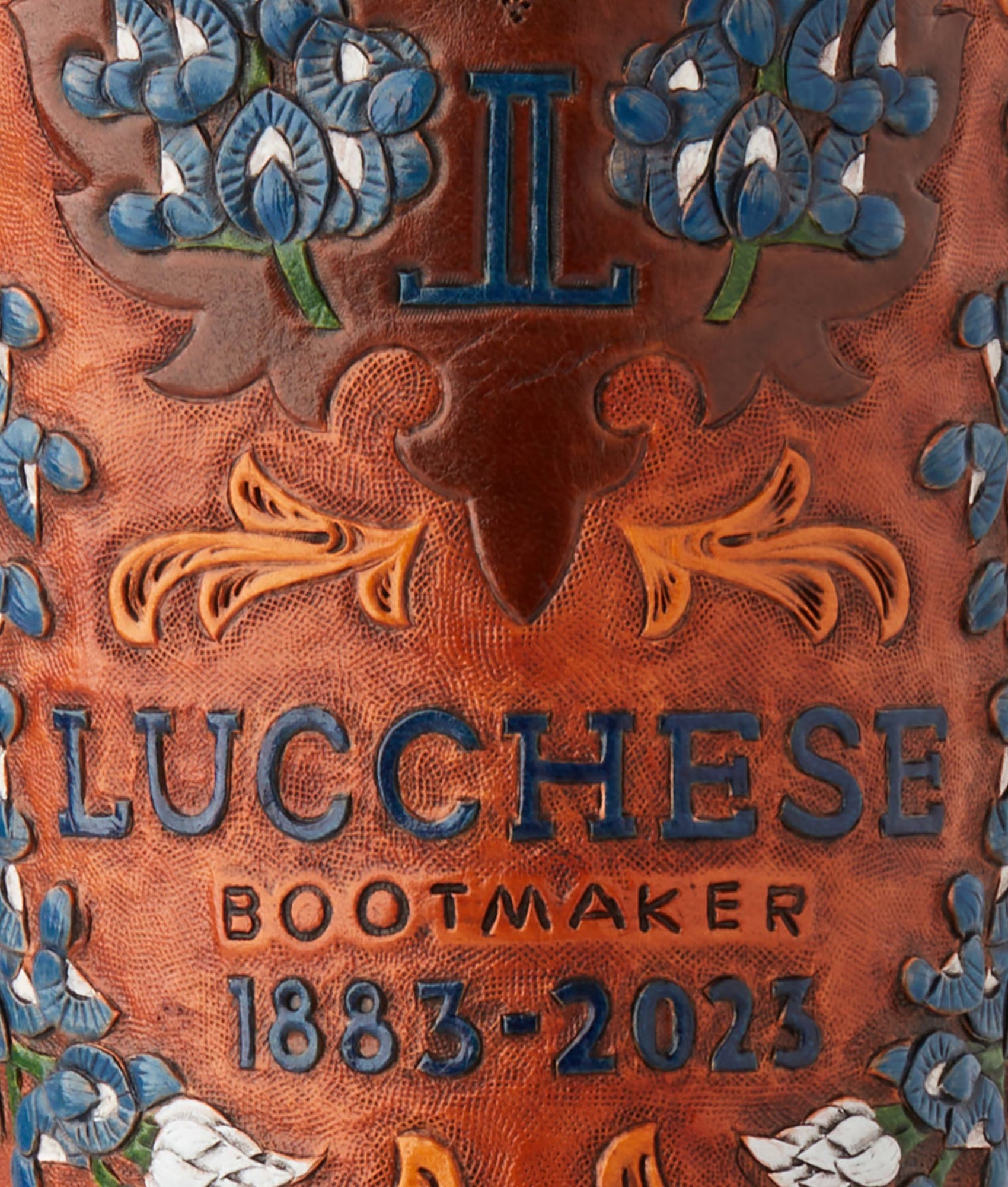 Women's Bluebonnet 140th Anniversary Boot :: Cavalry Blue - Image 9