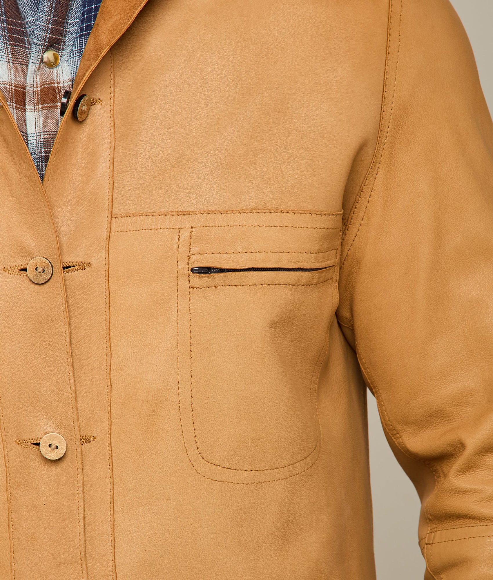 Reversible Shacket :: Cinnamon - Image 10