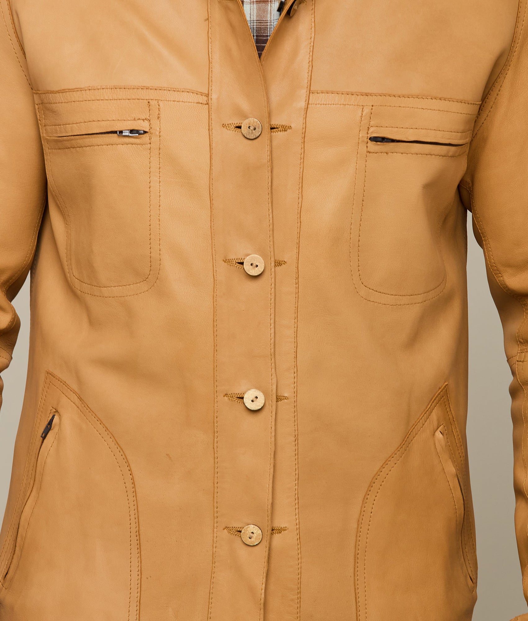 Reversible Shacket :: Cinnamon - Image 11