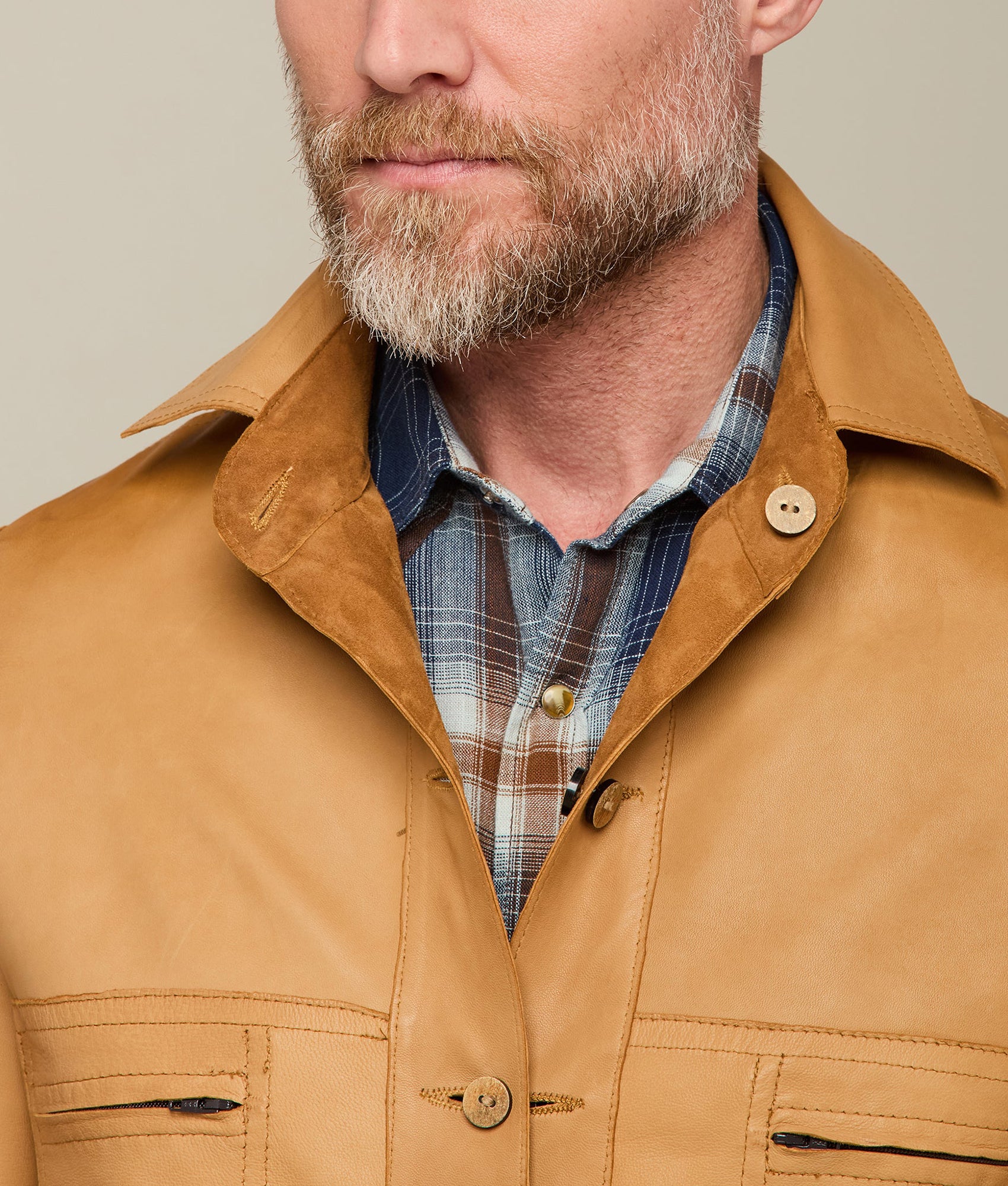 Reversible Shacket :: Cinnamon - Image 9