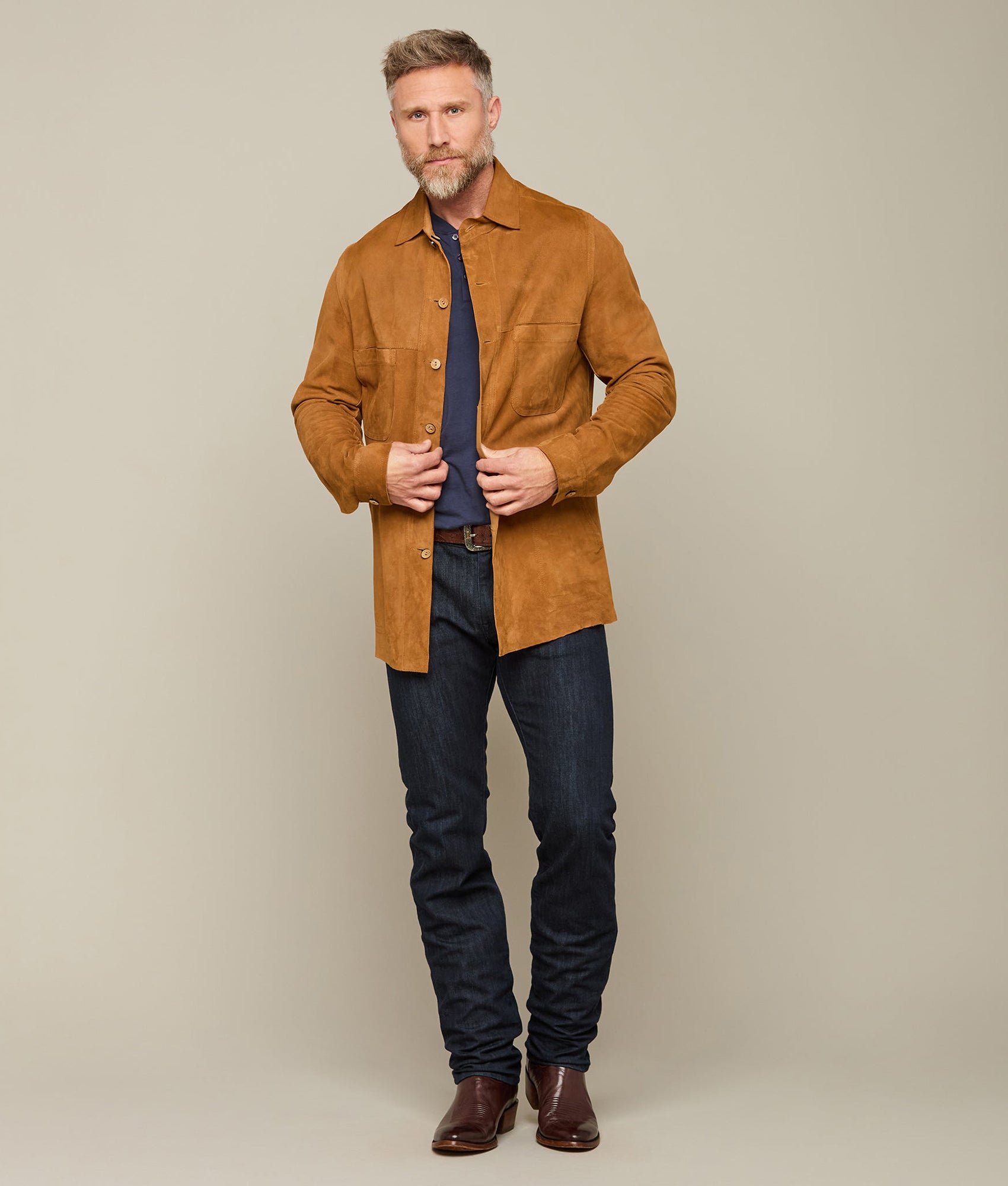 Reversible Shacket :: Cinnamon - Image 8