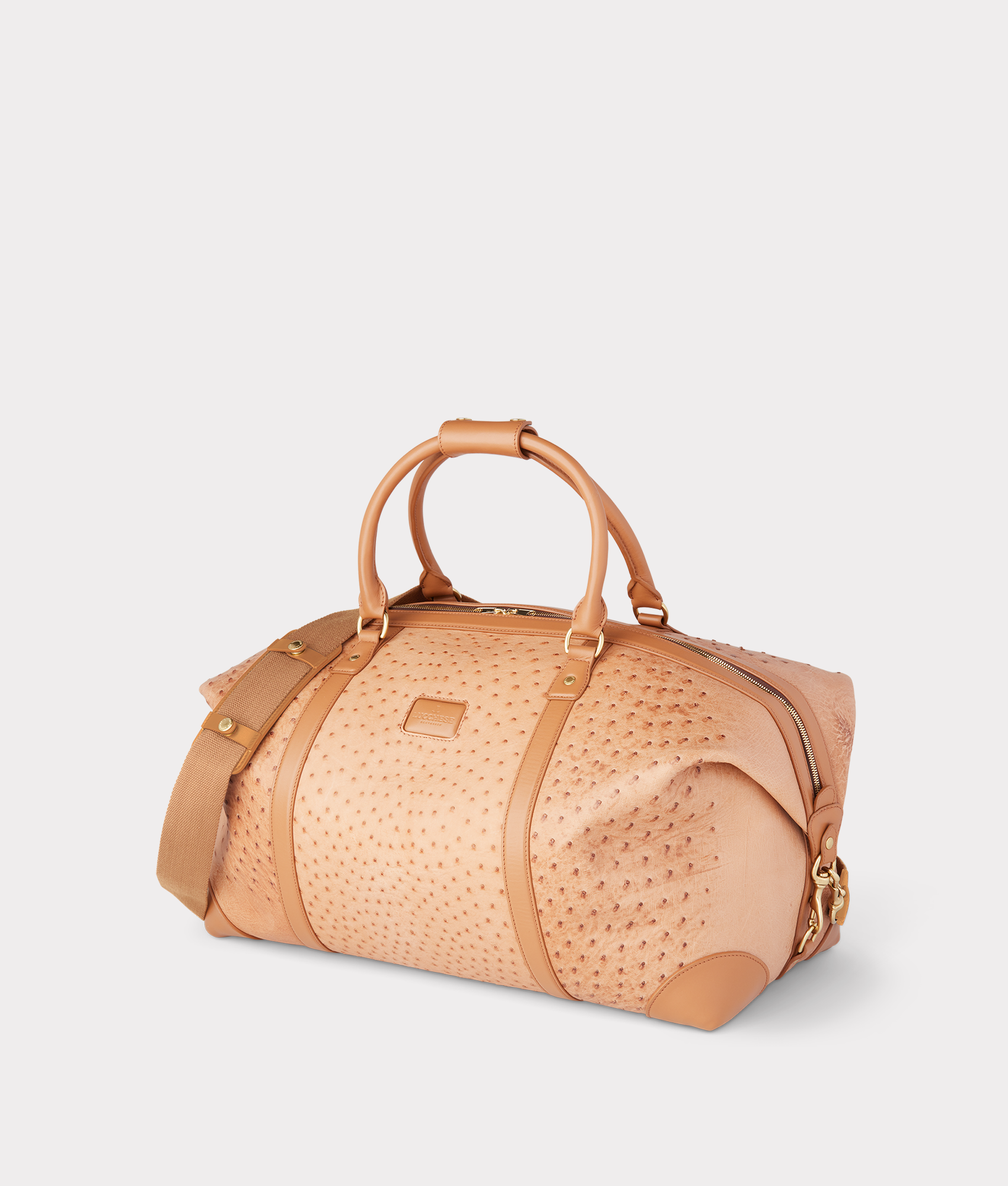 Ostrich Duffle - Large :: Cognac - Image 6
