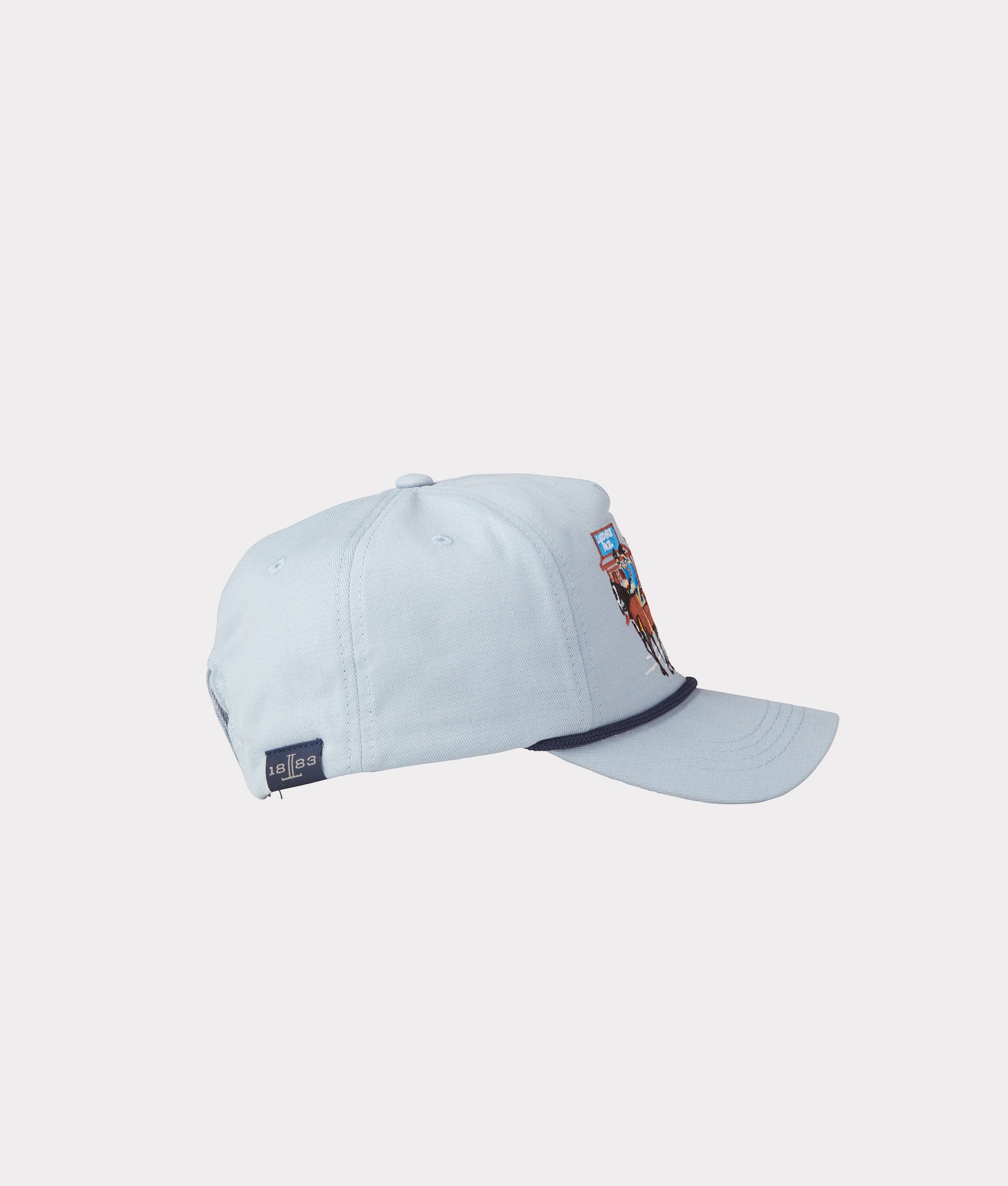Lucchese Bros. Rope Cap :: Light Blue - Image 4