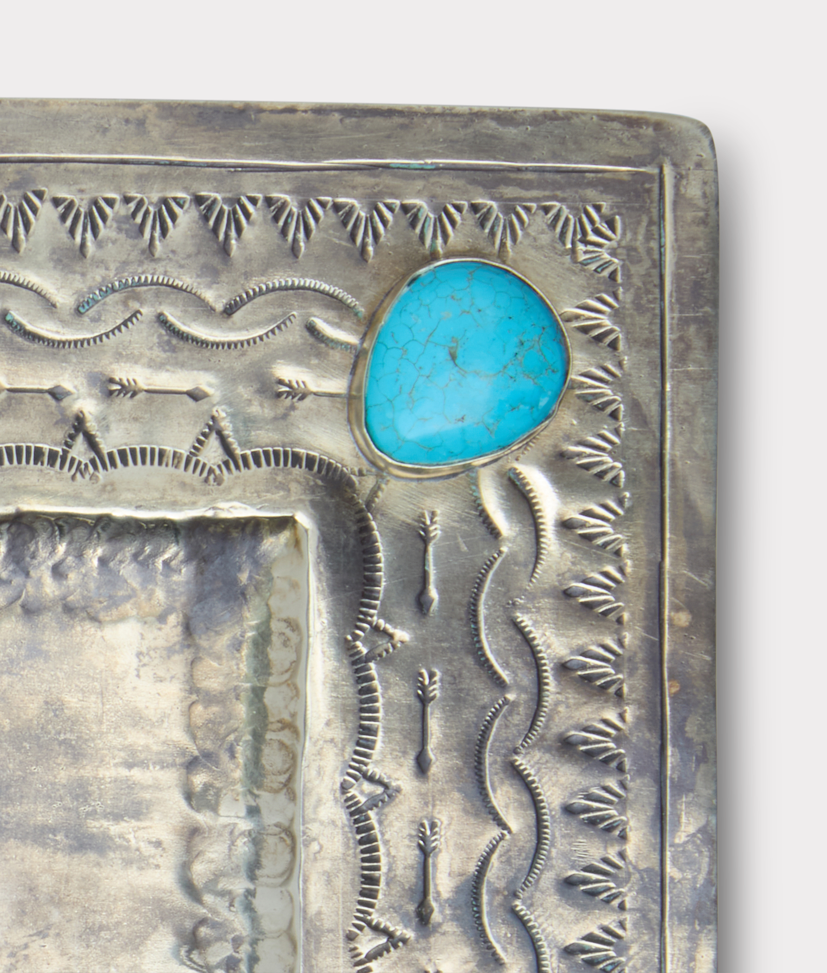 Large Southwestern Tray :: Silver - Image 2