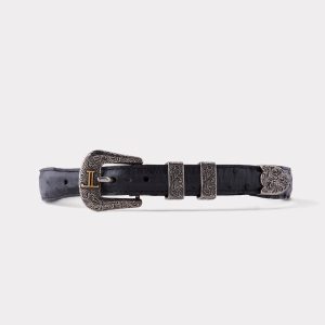 Full Quill Ostrich Tapered :: Black