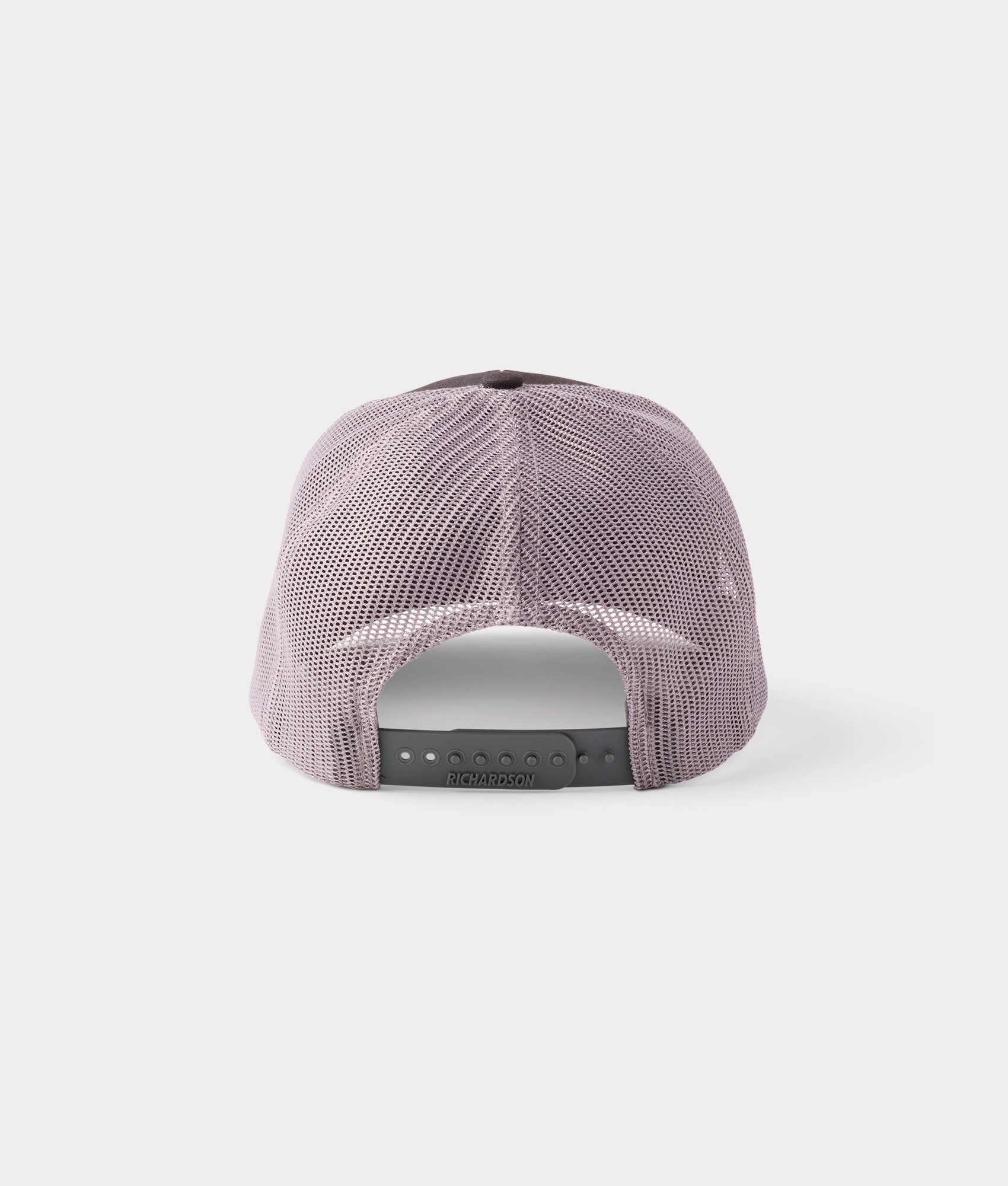 Leather Patch Cap :: Black + Charcoal - Image 2